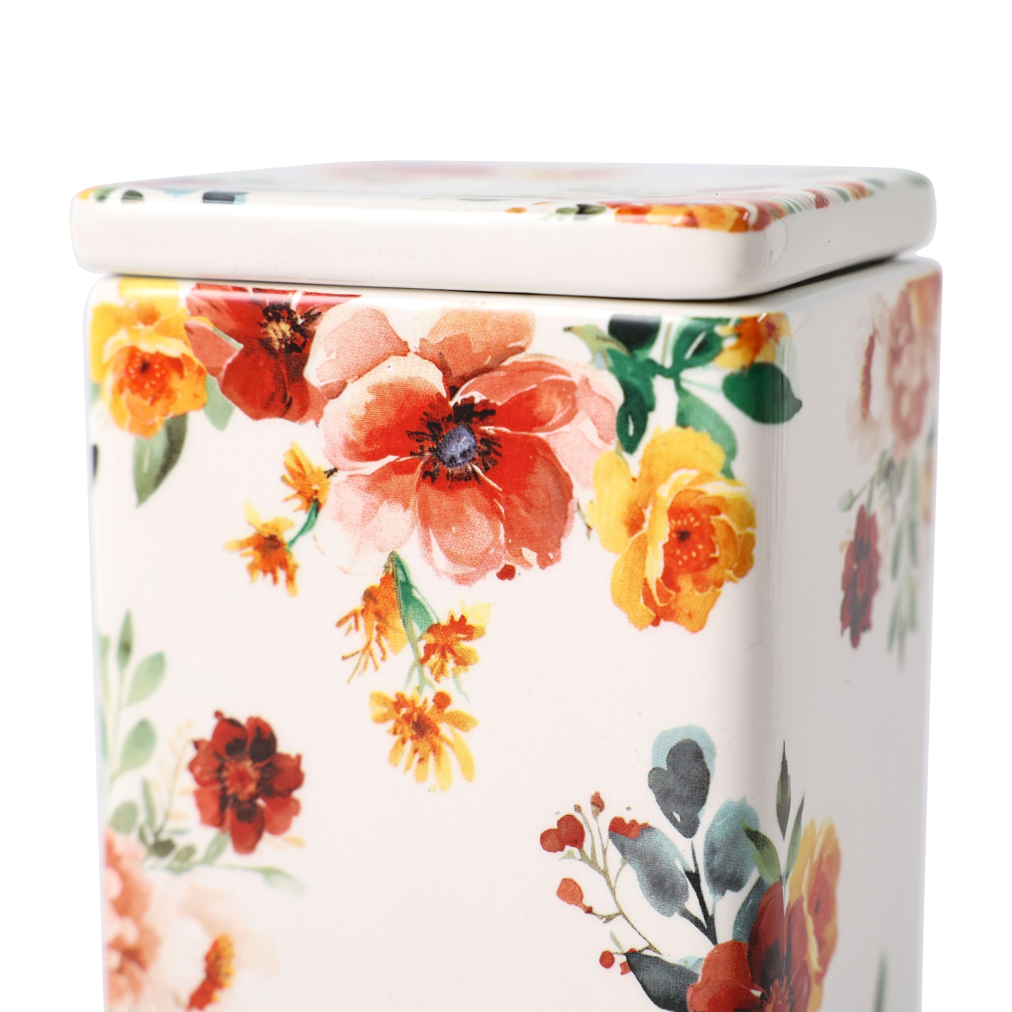 7.5&#x22; Floral Fall Canister by Ashland&#xAE;