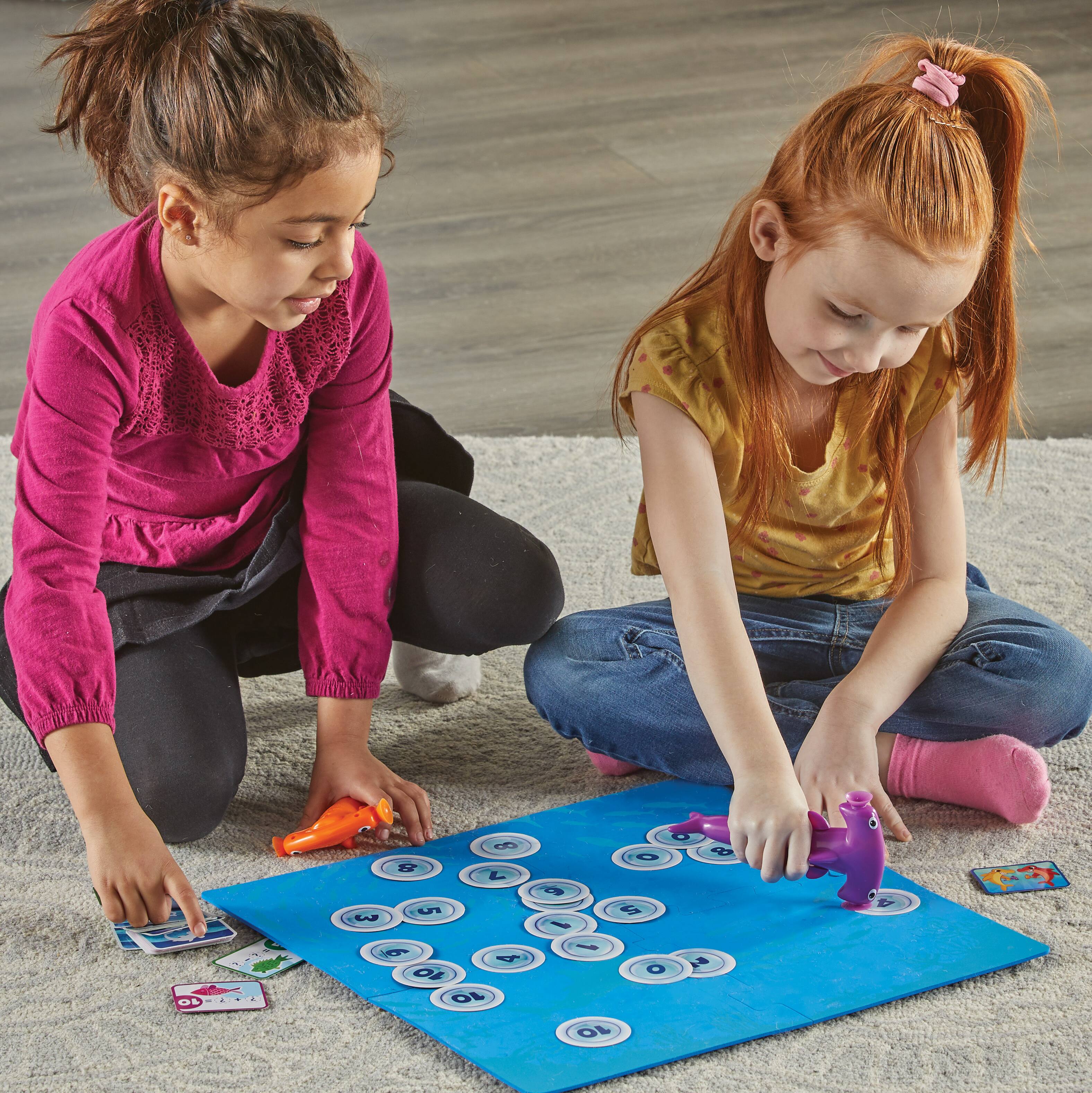 hand2mind Hammerhead Number Hunt Mathematics Game Set