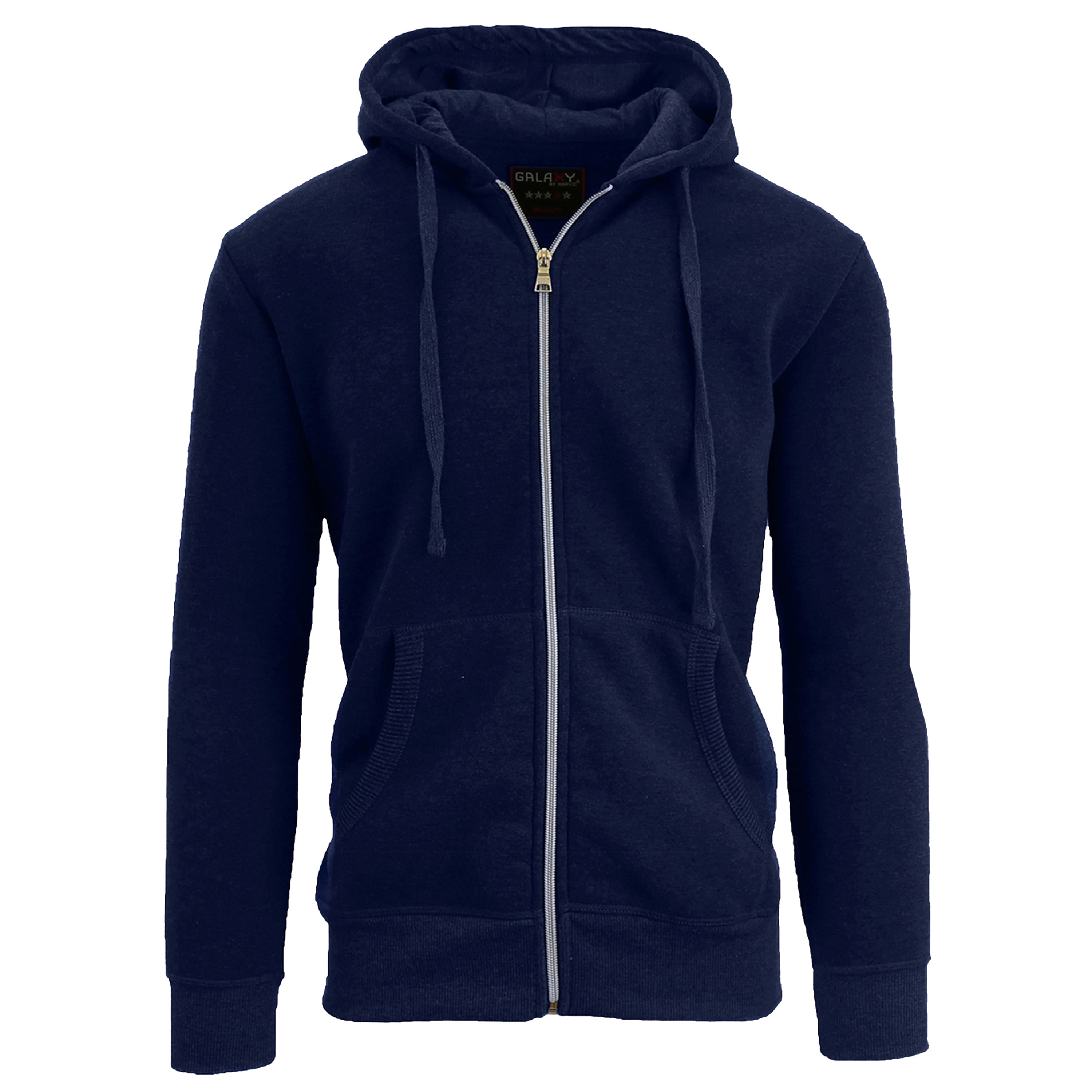 Galaxy by Harvic Boy's Fleece-Lined Zip-Up Hoodie