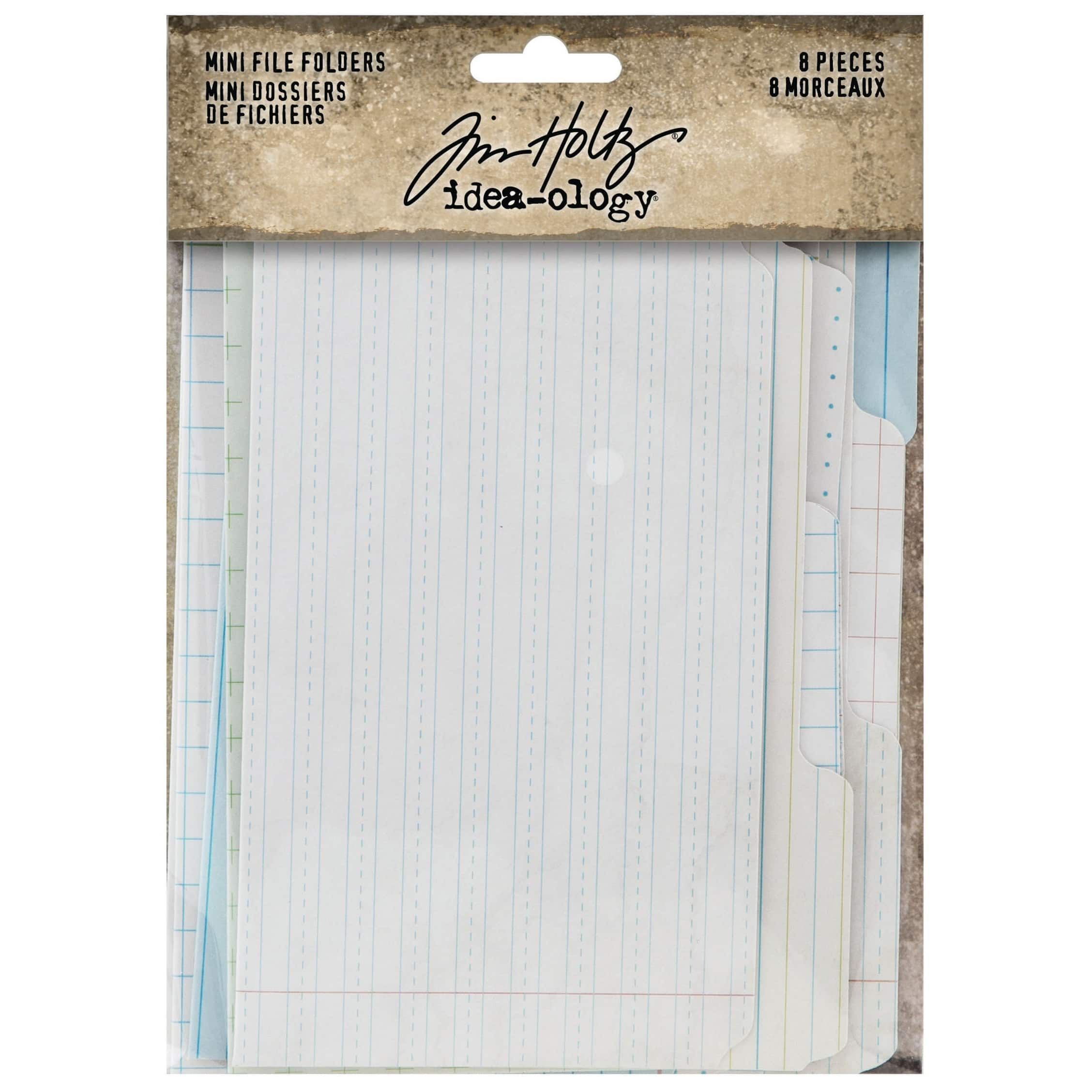 Tim Holtz&#xAE; Idea-Ology&#xAE; Mini File Folders