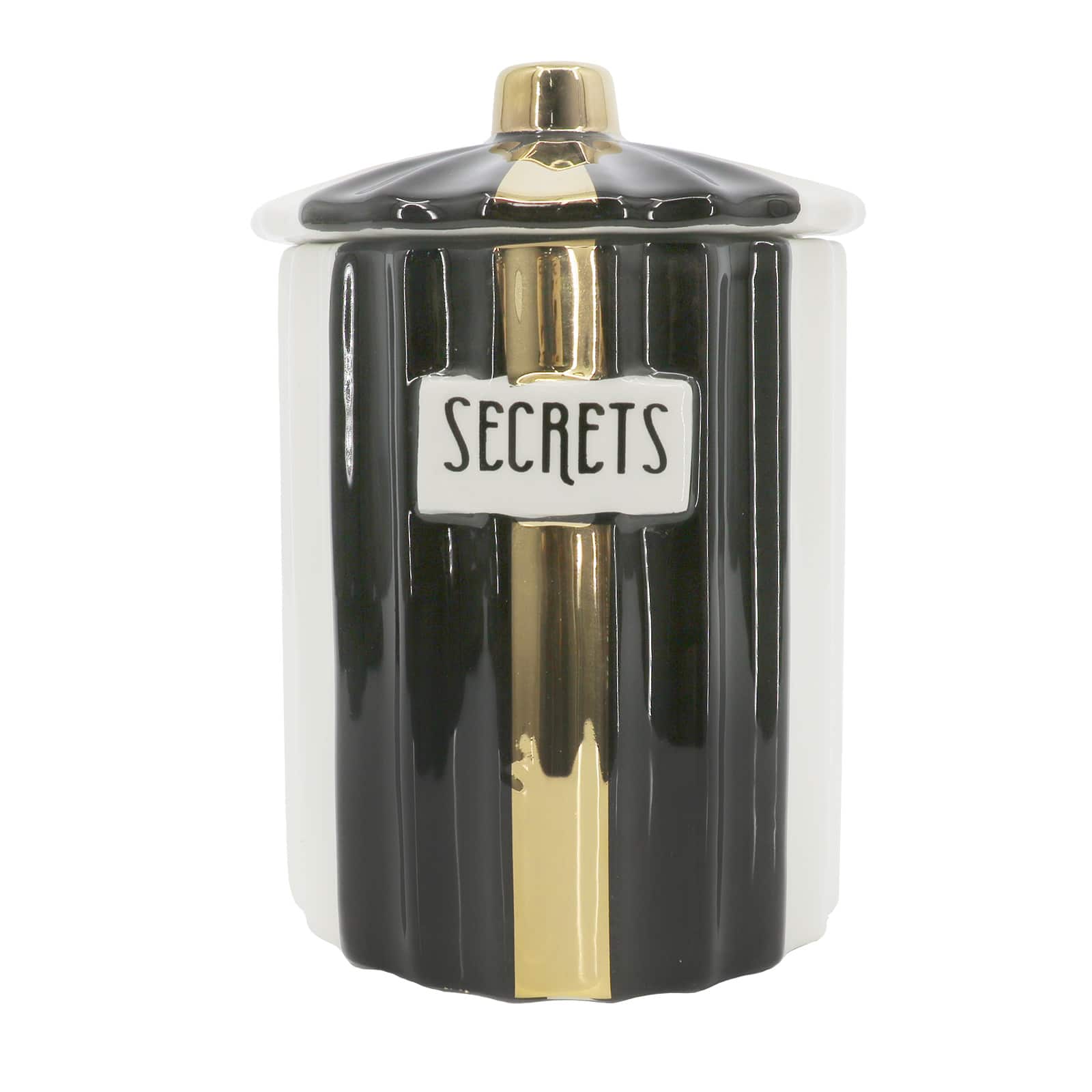 6&#x22; Secrets Ceramic Jar with Lid by Ashland&#xAE;