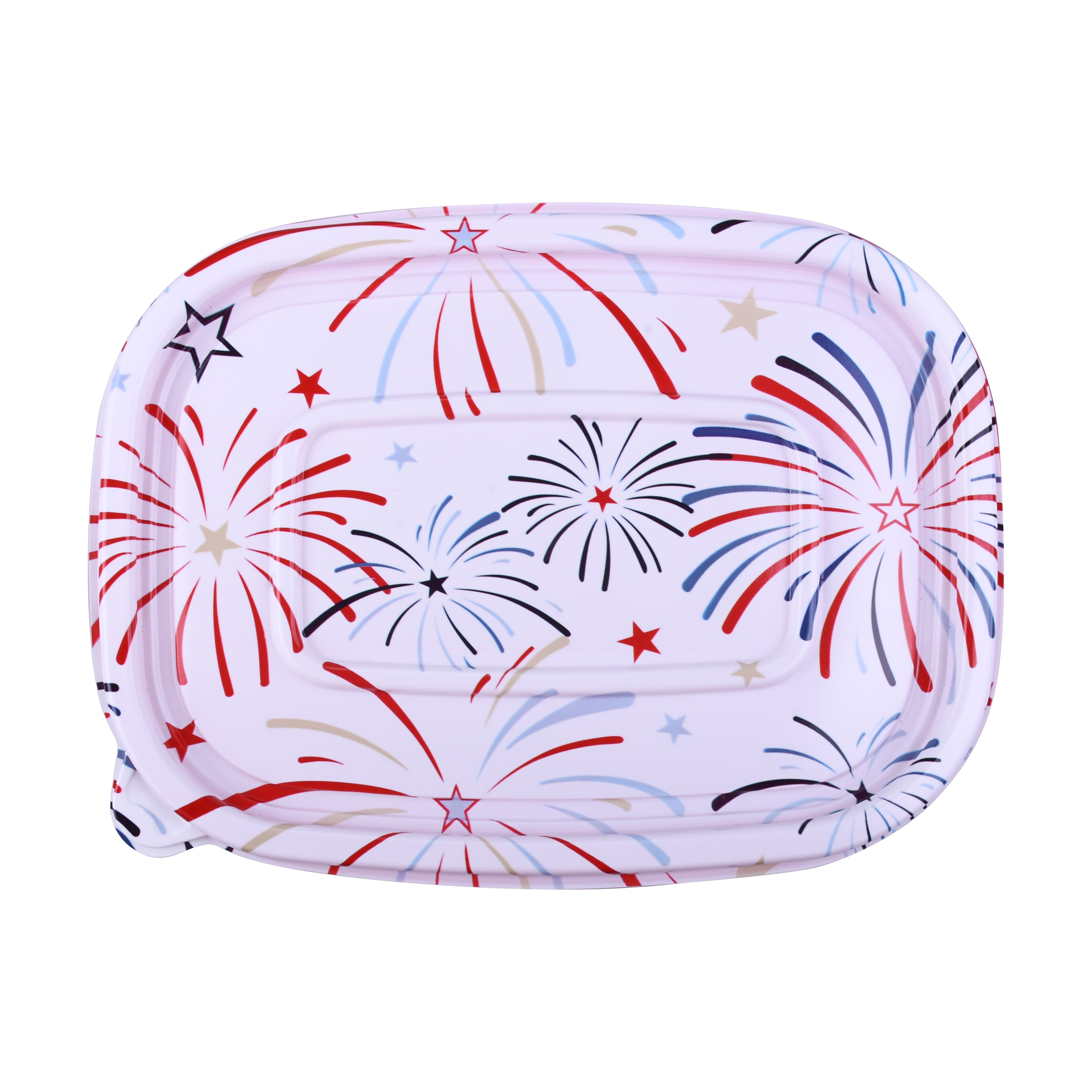 Red, White &#x26; Blue Food Storage Containers, 6ct. by Celebrate It&#xAE;