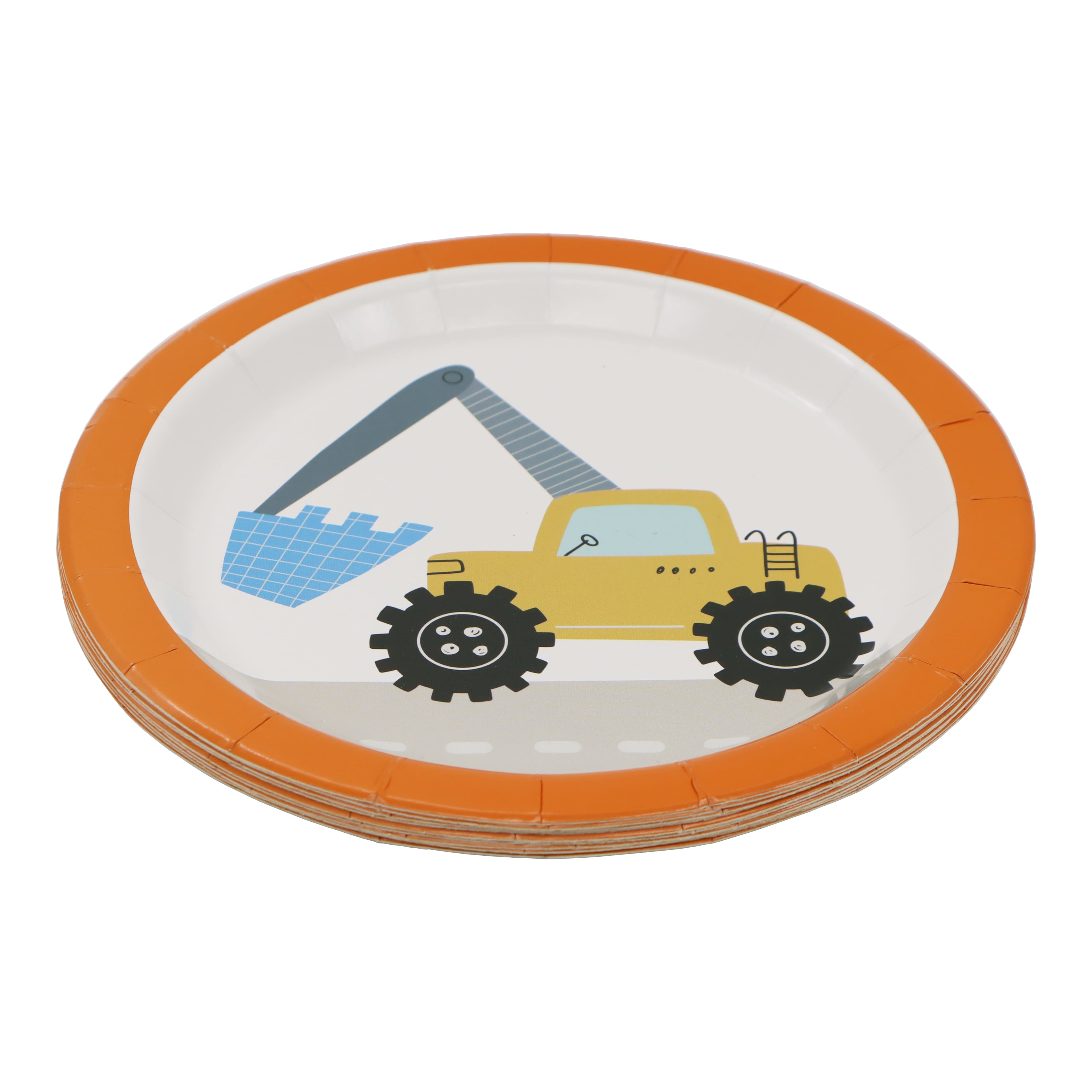 7" Construction Paper Snack Plates, 10ct. by Celebrate It™