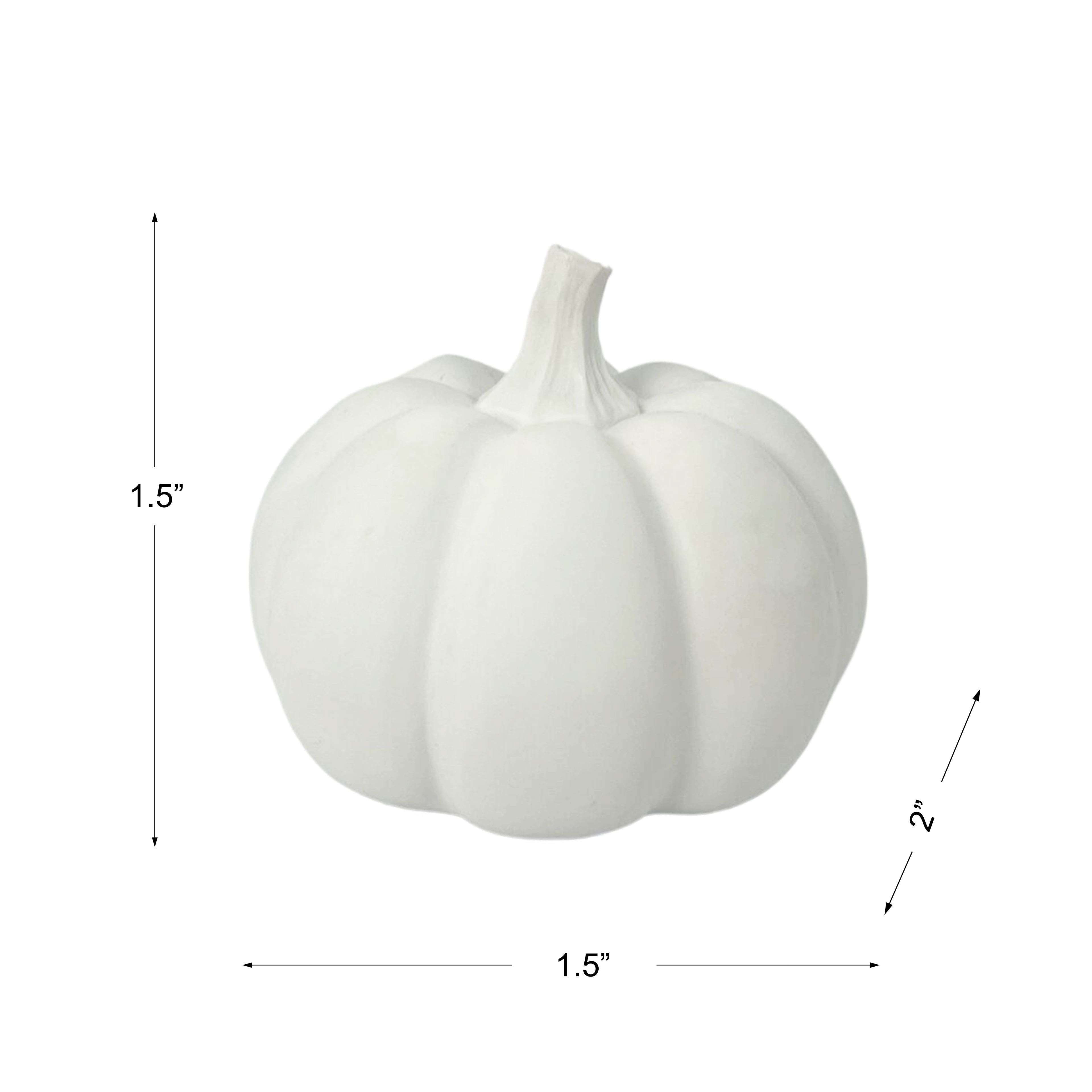 3.5&#x22; DIY Resin D&#xE9;cor Pumpkins, 3ct. by Make Market&#xAE;