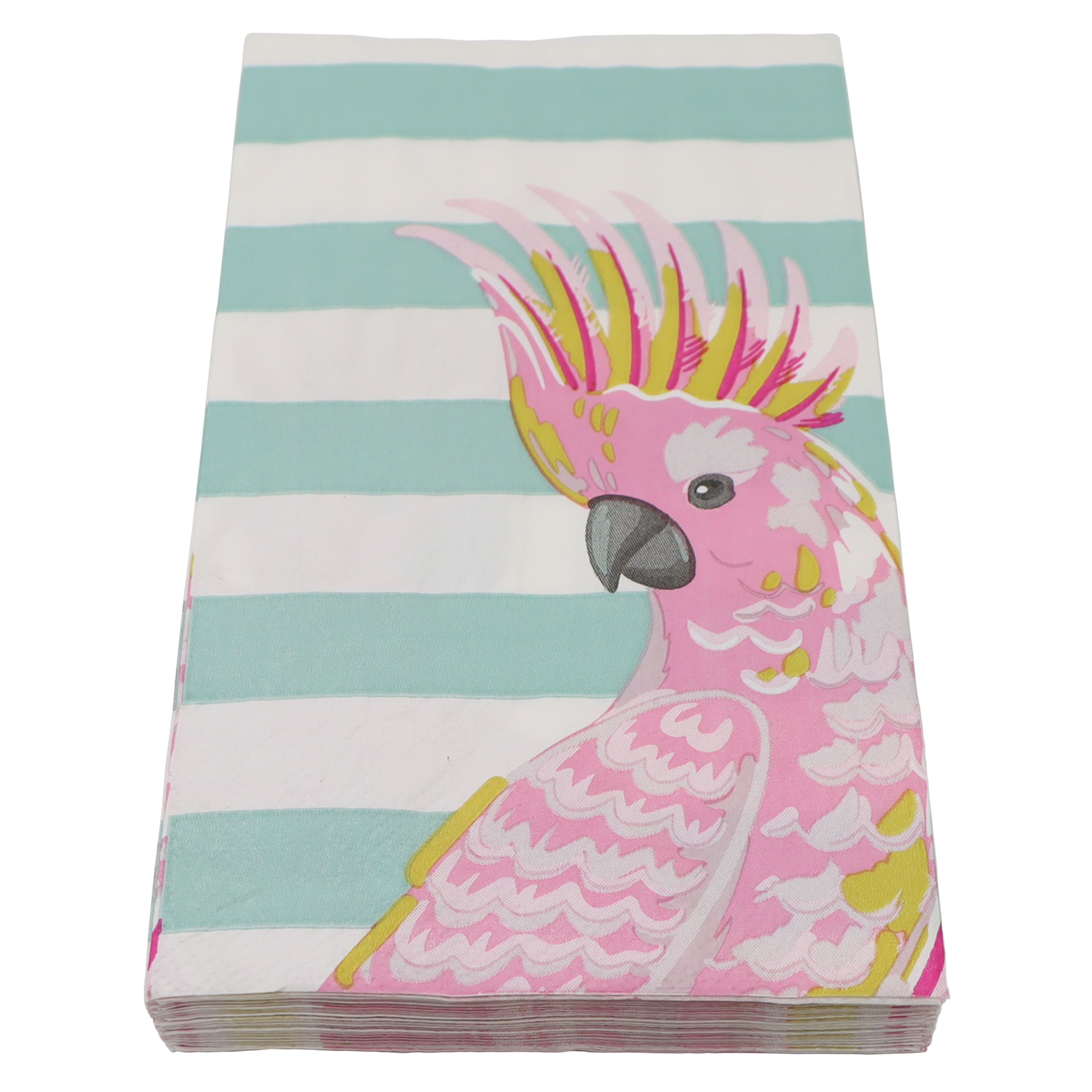 Blue Stripe Cockatoo Guest Napkins, 20ct. by Ashland&#xAE;