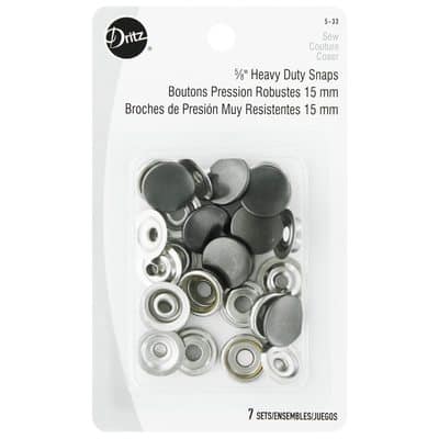 Dritz Size 24 Gunmetal Heavy Duty Snaps 7ct Michaels   Thumb E392AD8357354AB887F47A7EB3D8DEDB 