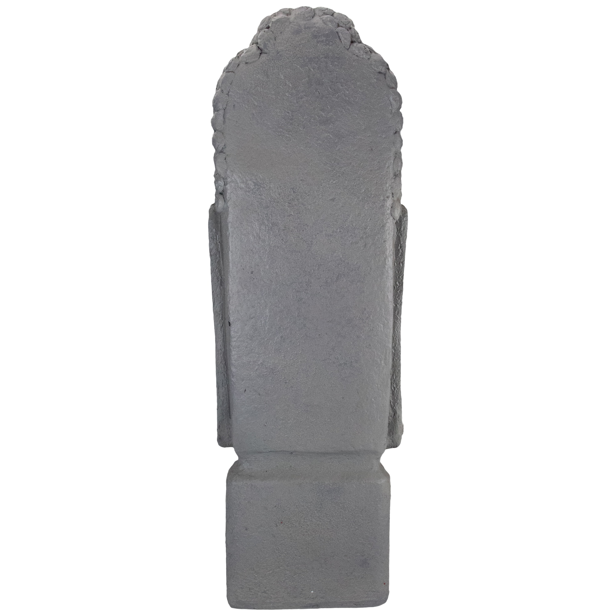 23.25" Large Buddha Head Outdoor Garden Statue