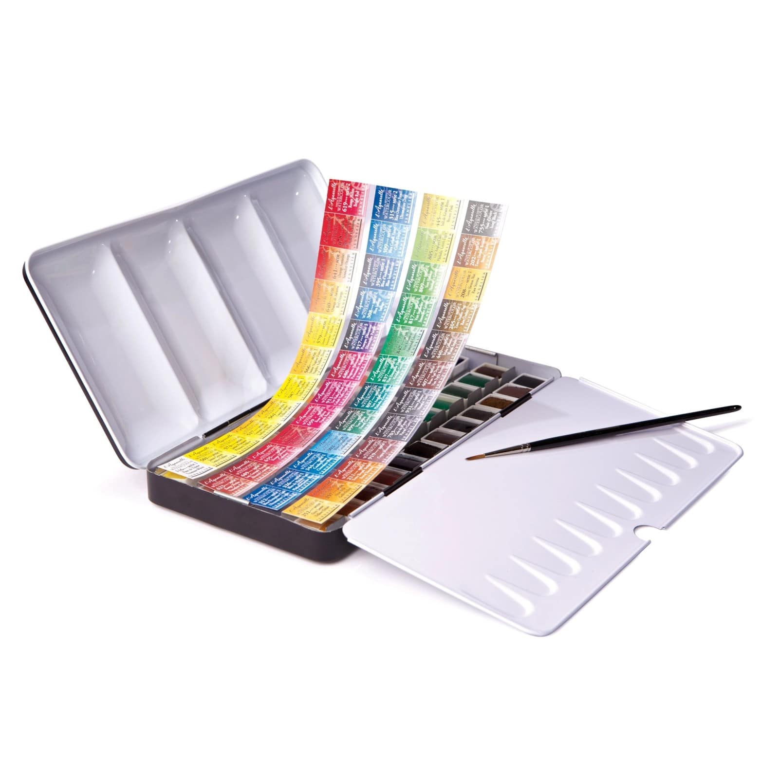 Sennelier 48-Color Watercolor Half-Pan Tin Set