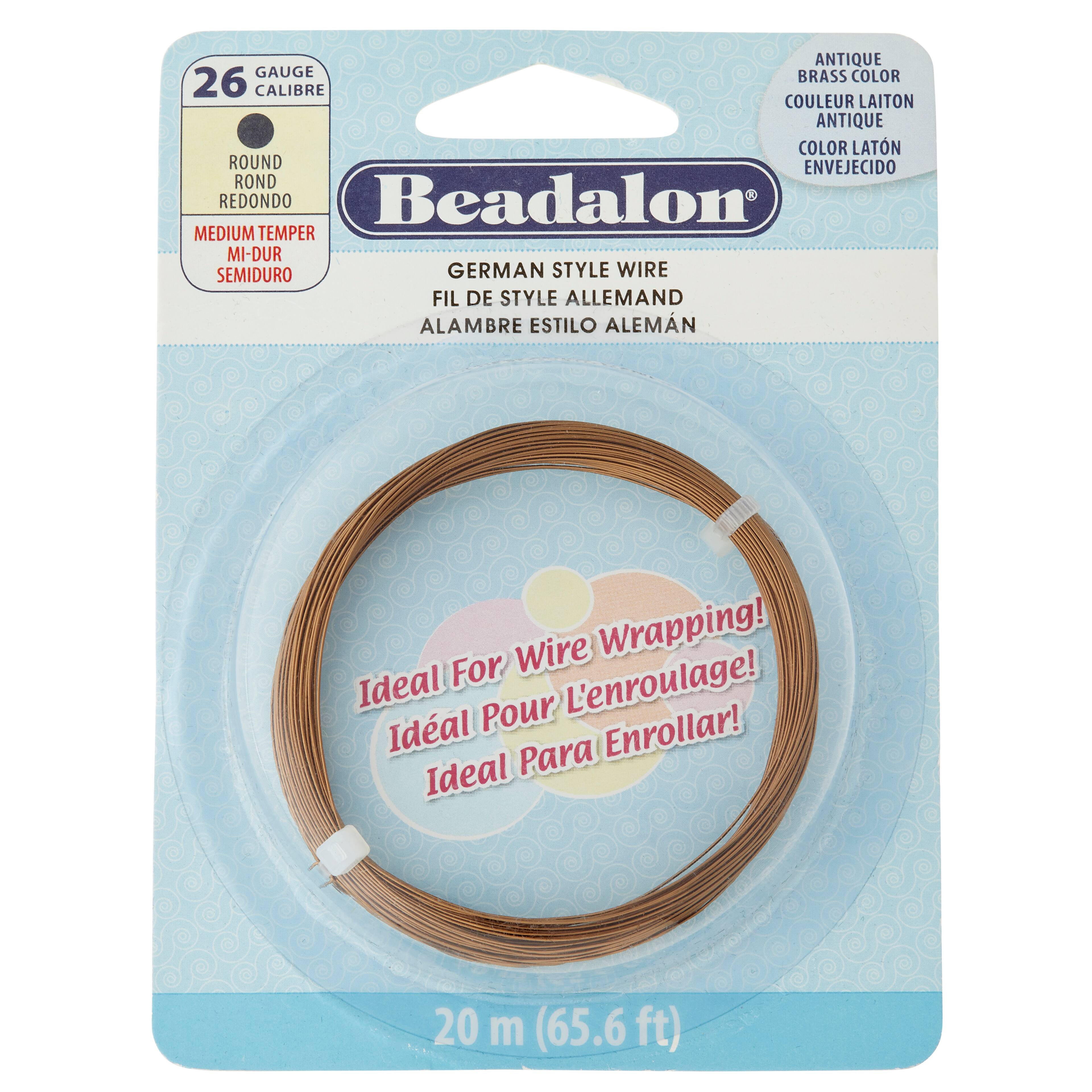 Beadalon® German Style Wire, Round