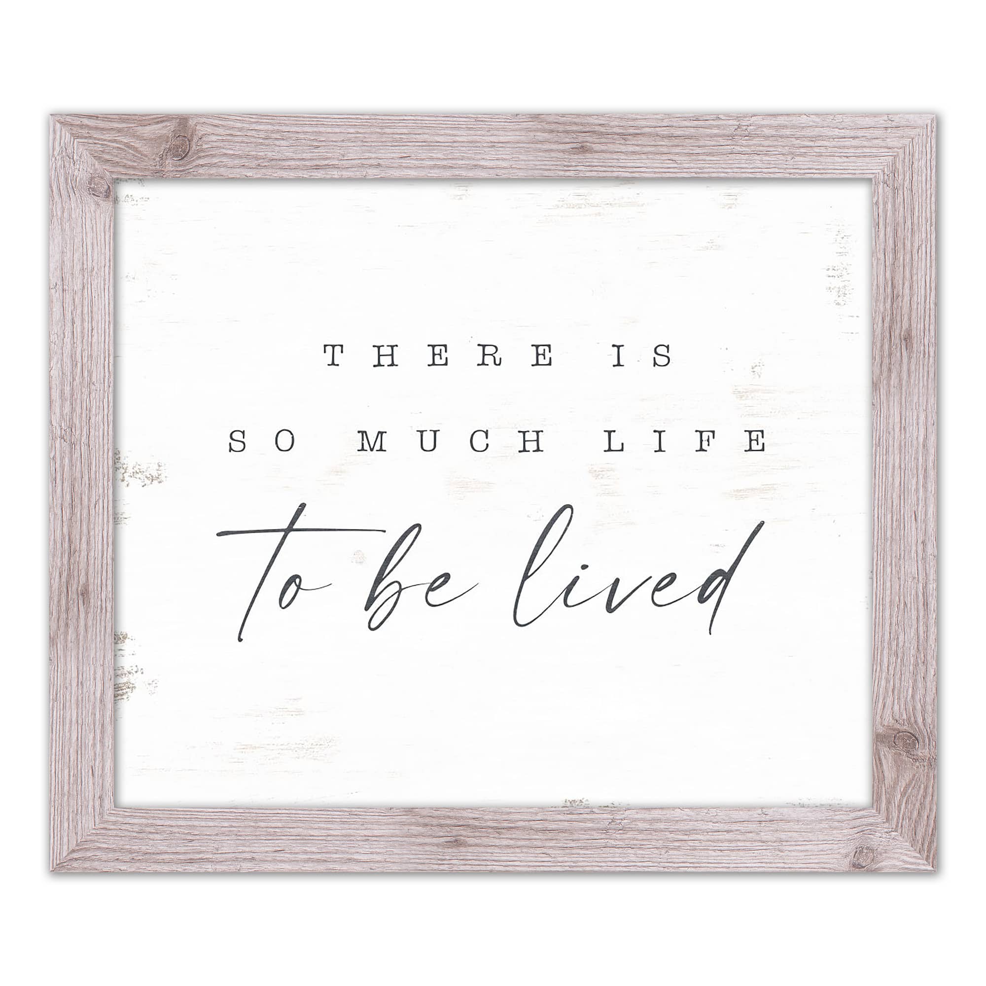 So Much Life To Be Lived Western Framed Print