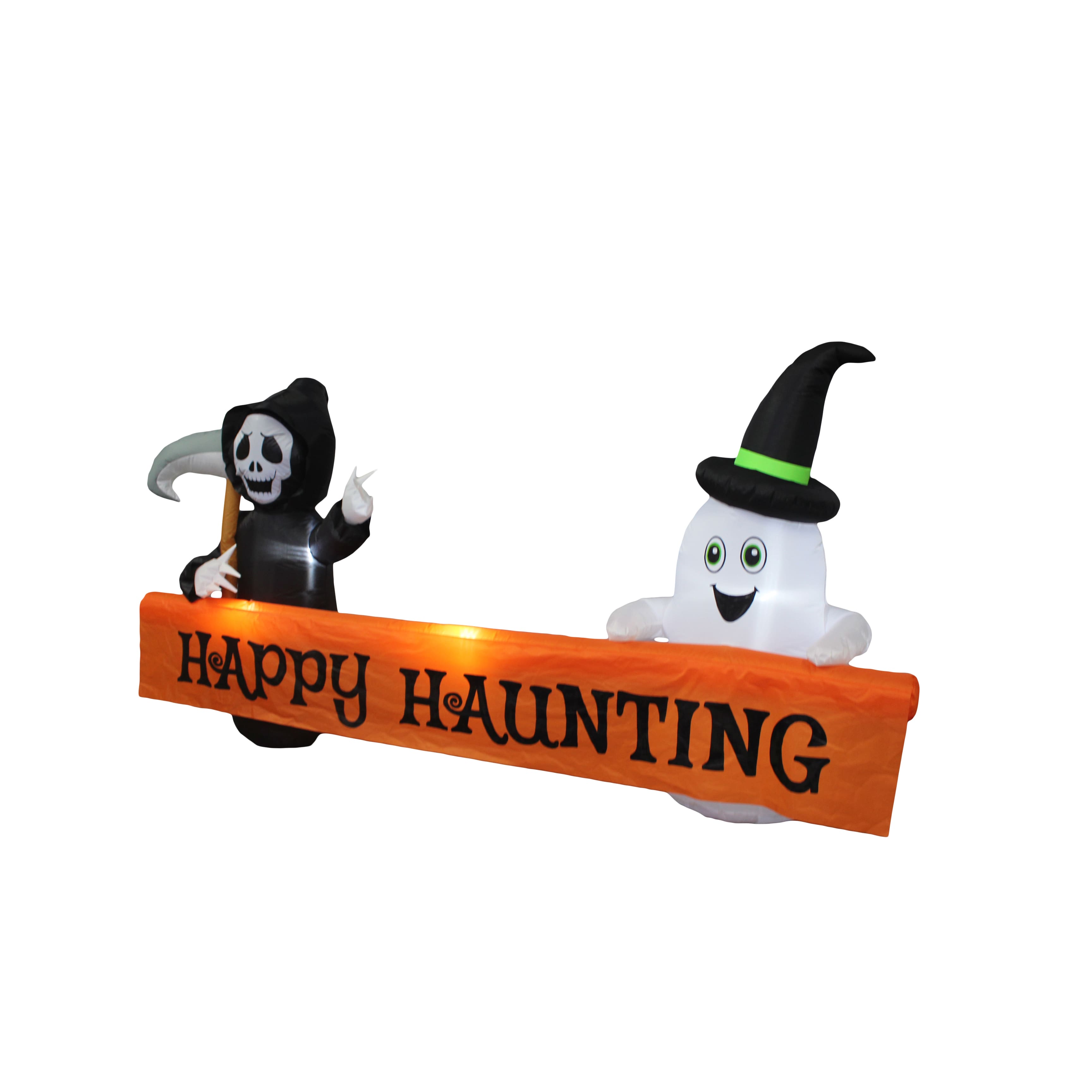 8ft. Inflatable Happy Haunting Banner