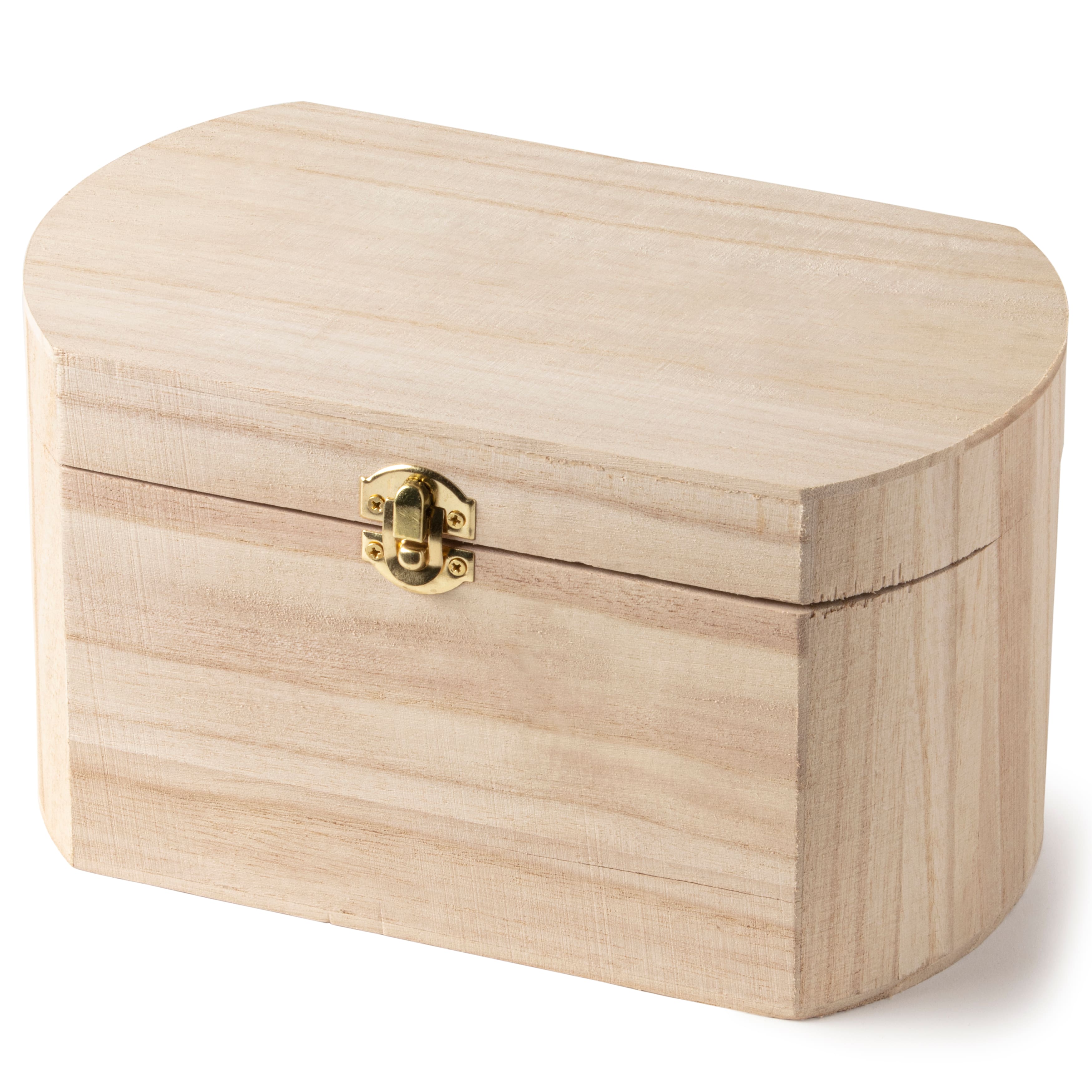 6 Pack: 9.5&#x22; Wood Oval Box by Make Market&#xAE;