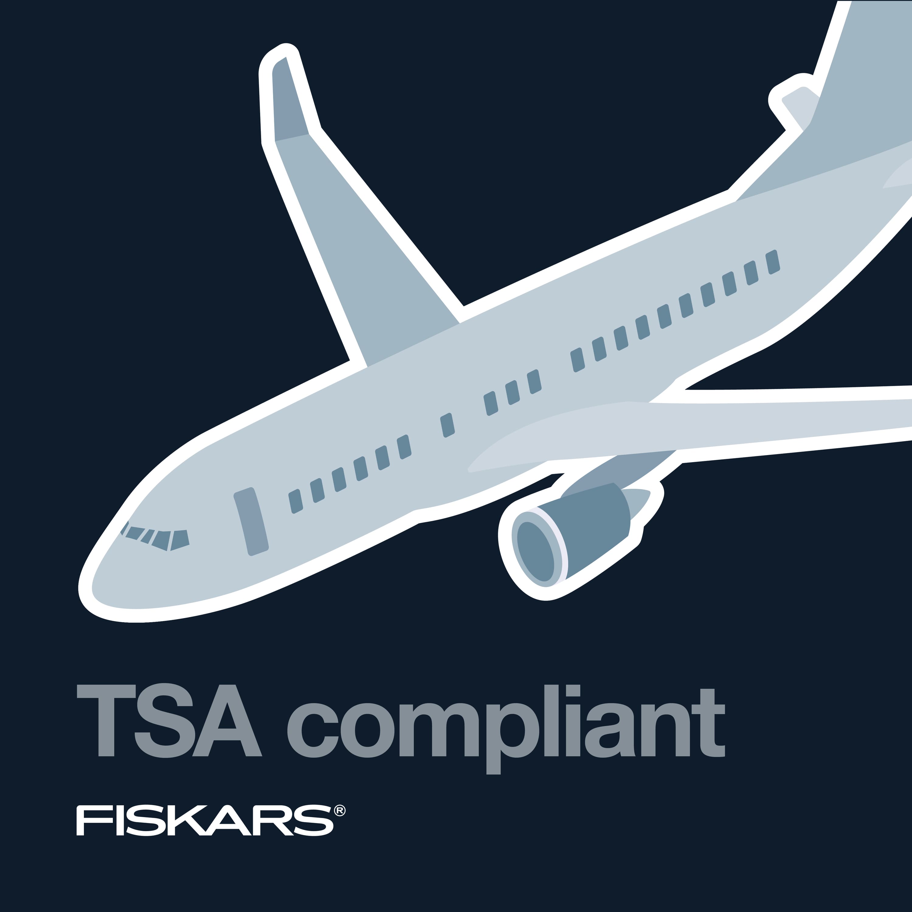 Ciseaux pliants ultra lilas de Fiskars, 10,6 cm