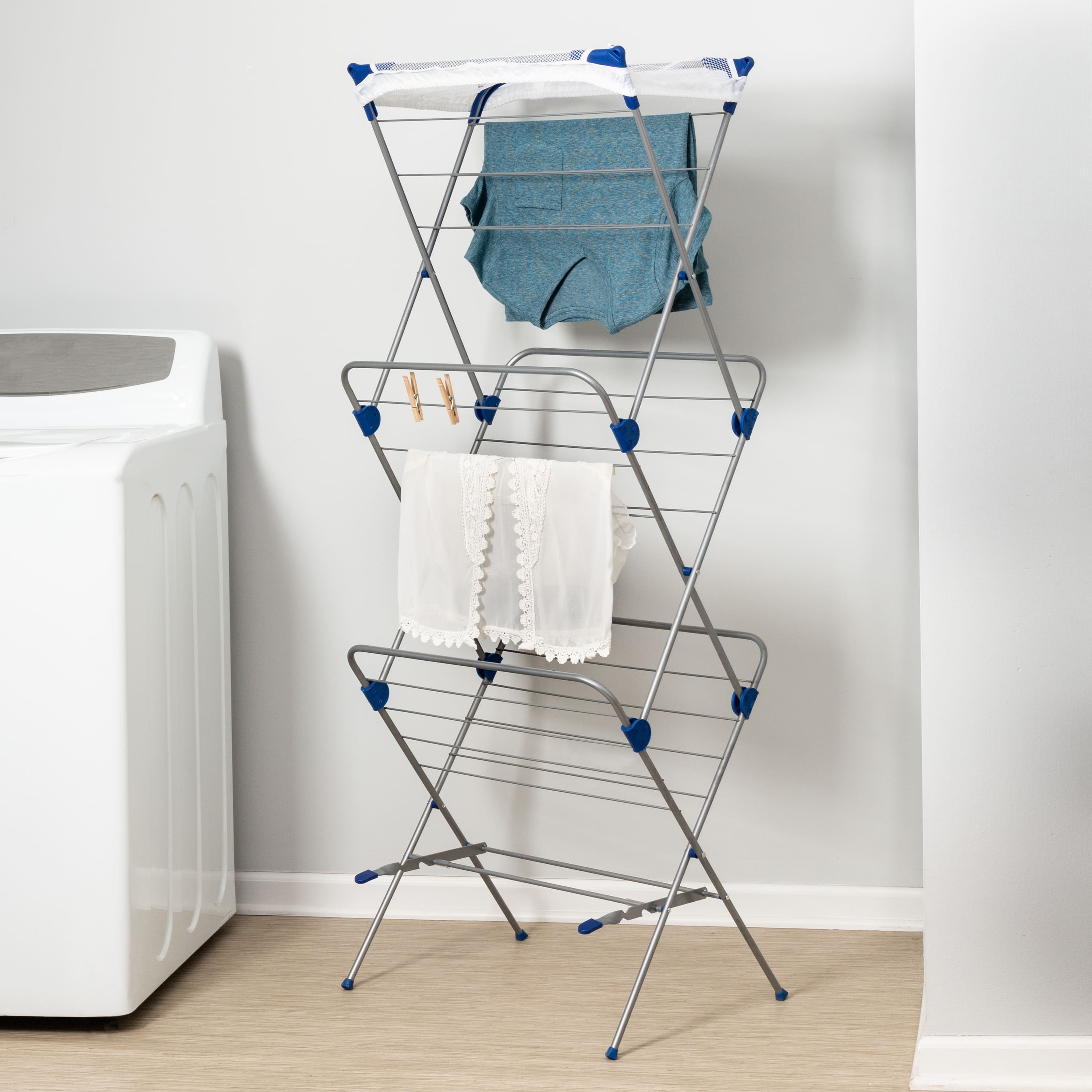 Honey Can Do 3-Tier Mesh Top Drying Rack