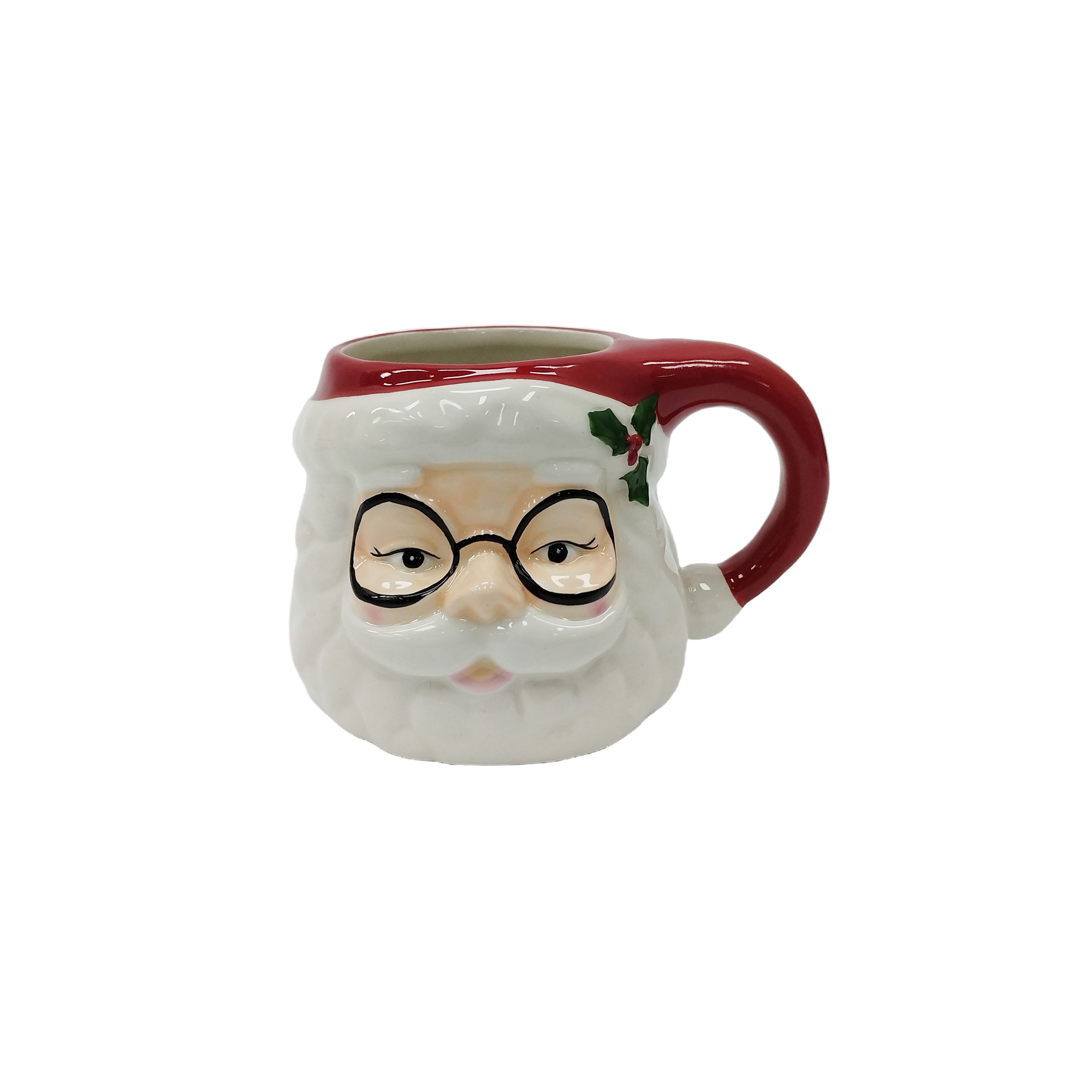14oz. Santa Ceramic Mug by Ashland&#xAE;
