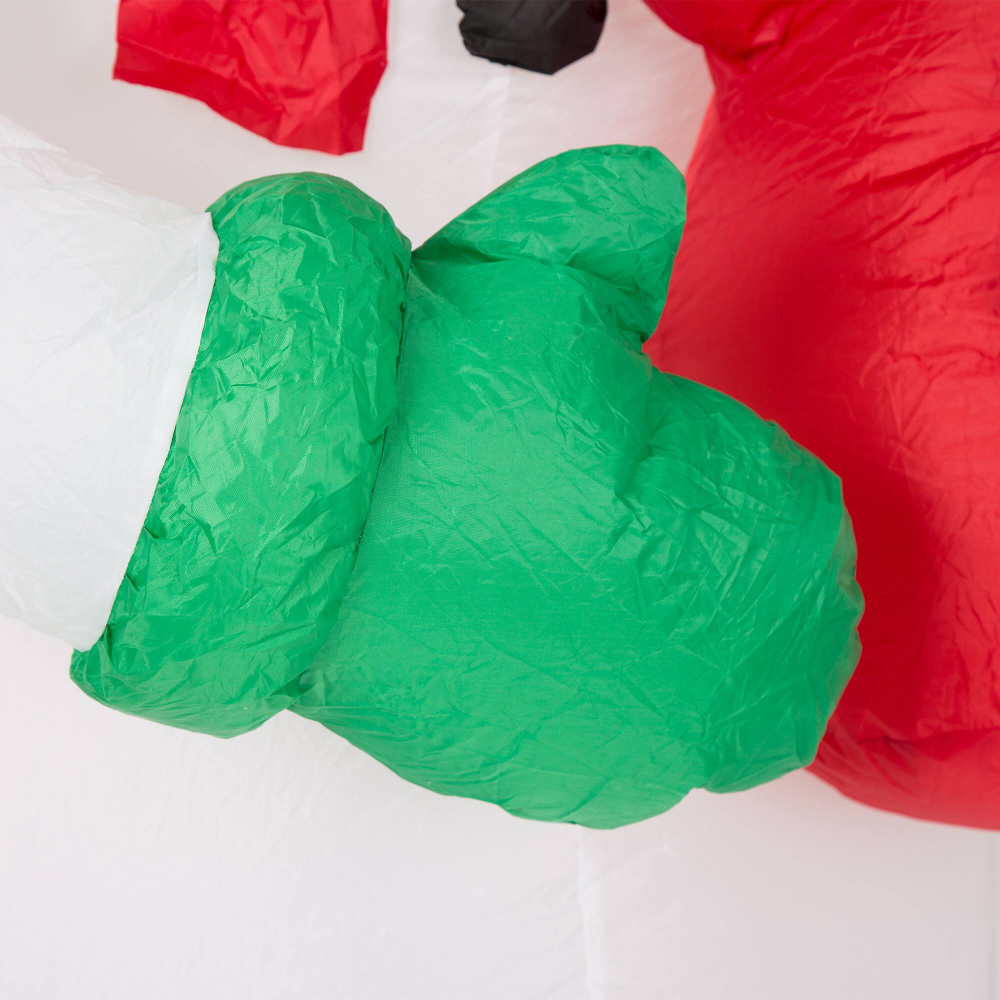 8ft. Glitzhome&#xAE; Inflatable Snowman Family with Lights