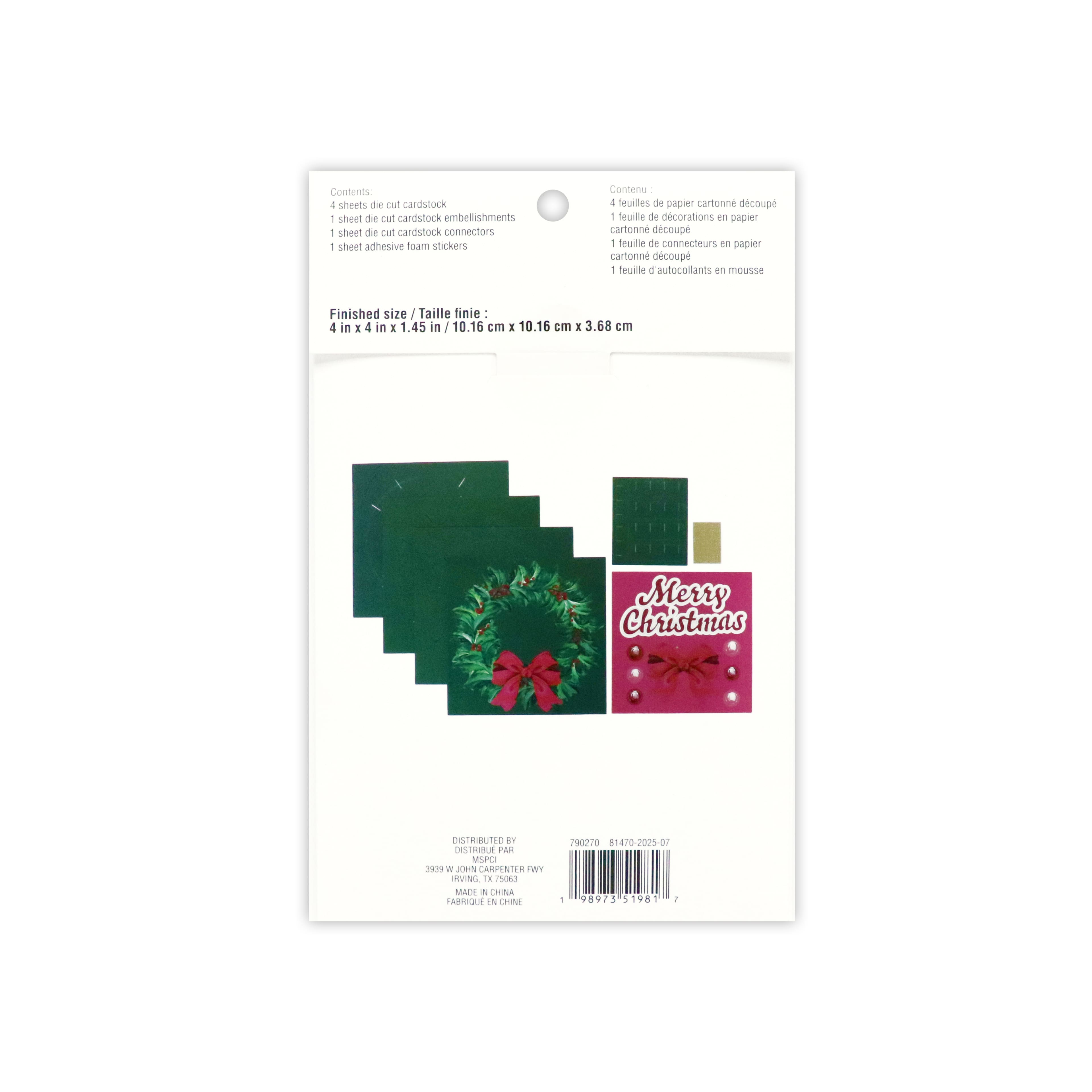 Wreath Paper Diorama Kit by Recollections&#x2122;