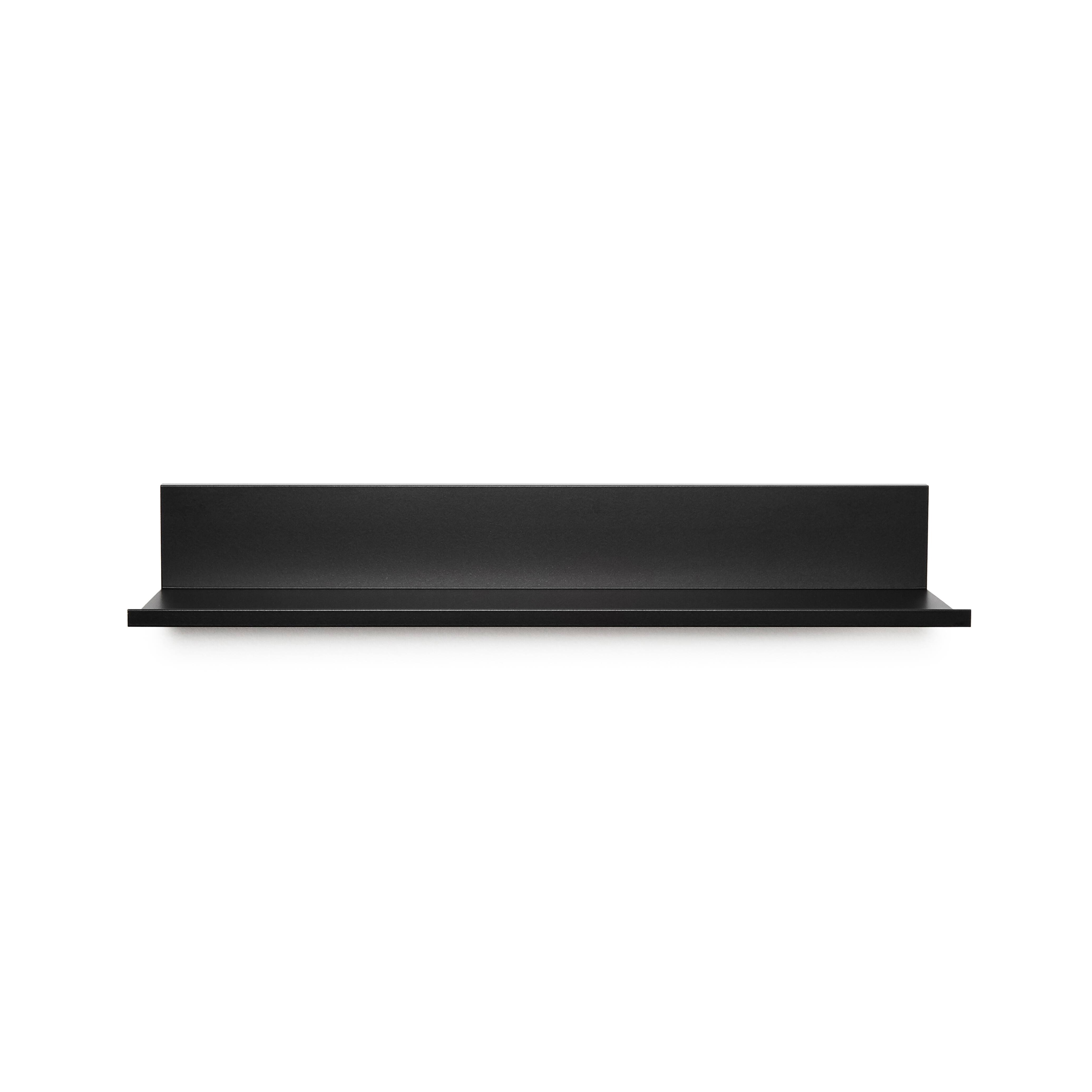 HangZ™ Black Reversible No Stud Floating Shelf