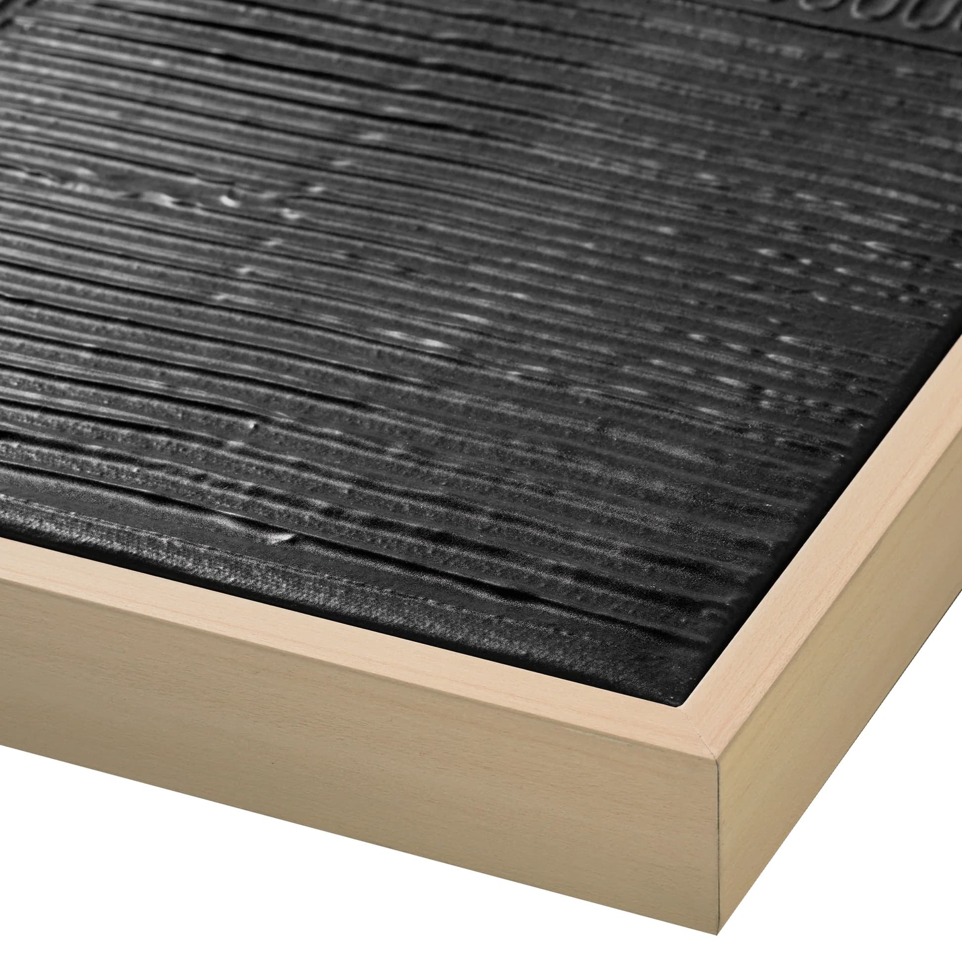 American Art Decor Shadows Over the Plains Framed Textured Print - 35" x 35"