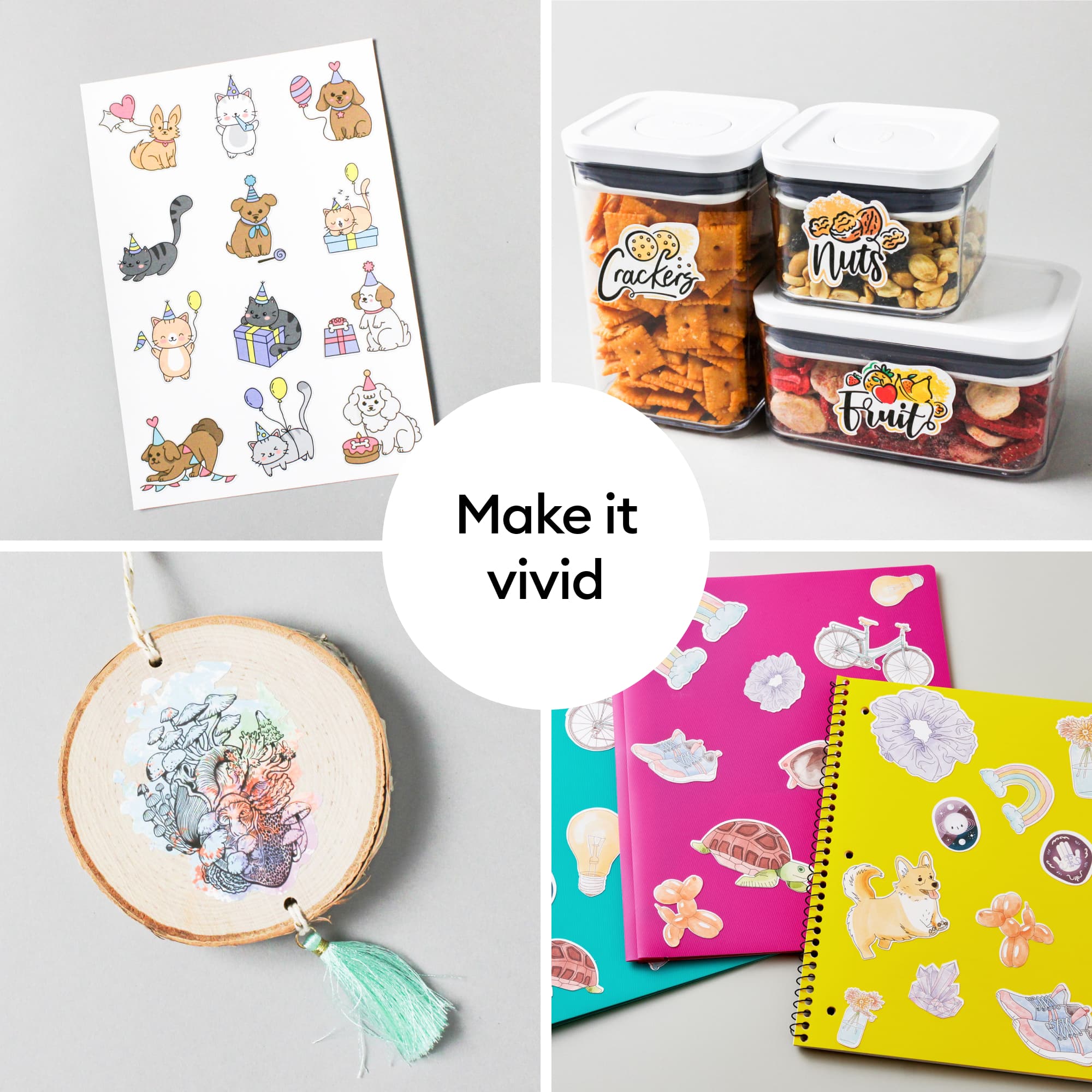 Cricut&#xAE; Printable Vinyl Sheets