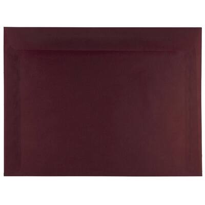 Jam Paper 9 X 12 Booklet Translucent Vellum Envelopes Magenta Pink
