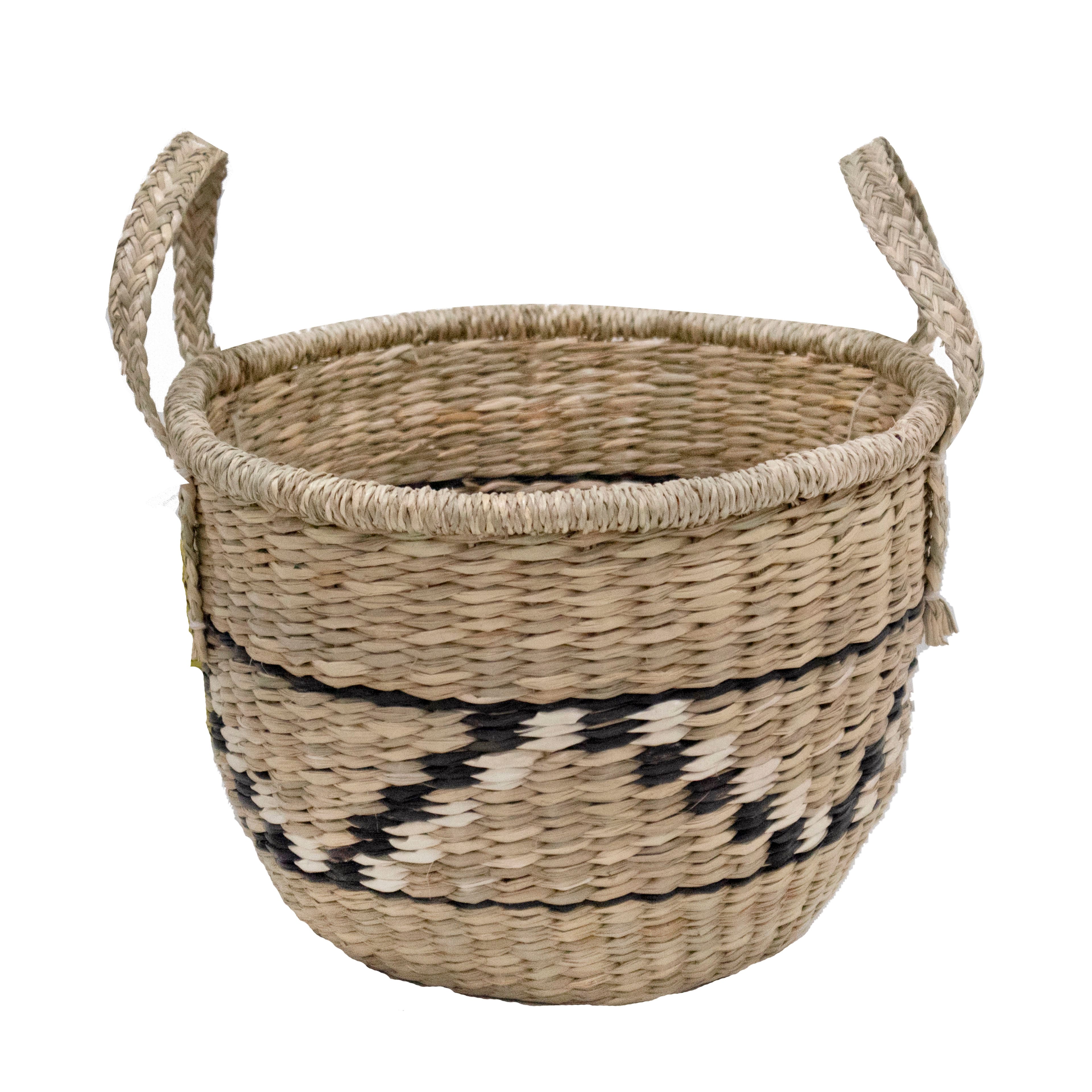 11.75&#x22; Natural Santa Fe Woven Seagrass Basket with Handles by Ashland&#xAE;