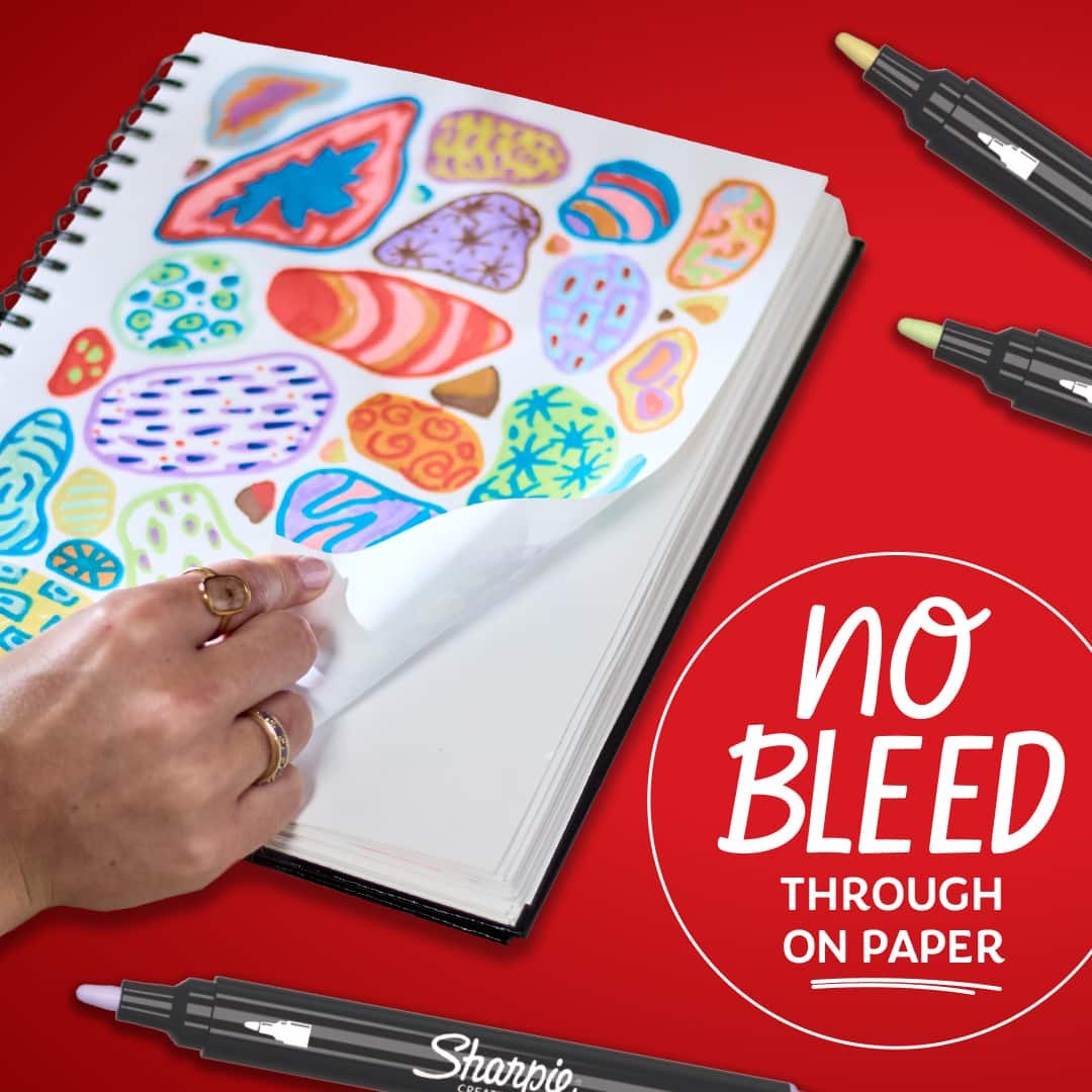 Sharpie® Creative Markers Bullet Tip Earth Tones Acrylic Marker Set