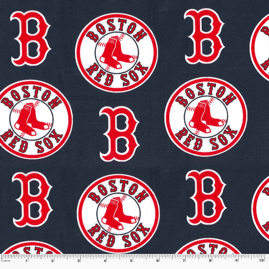 MLB Boston Red Sox Cotton Fabric