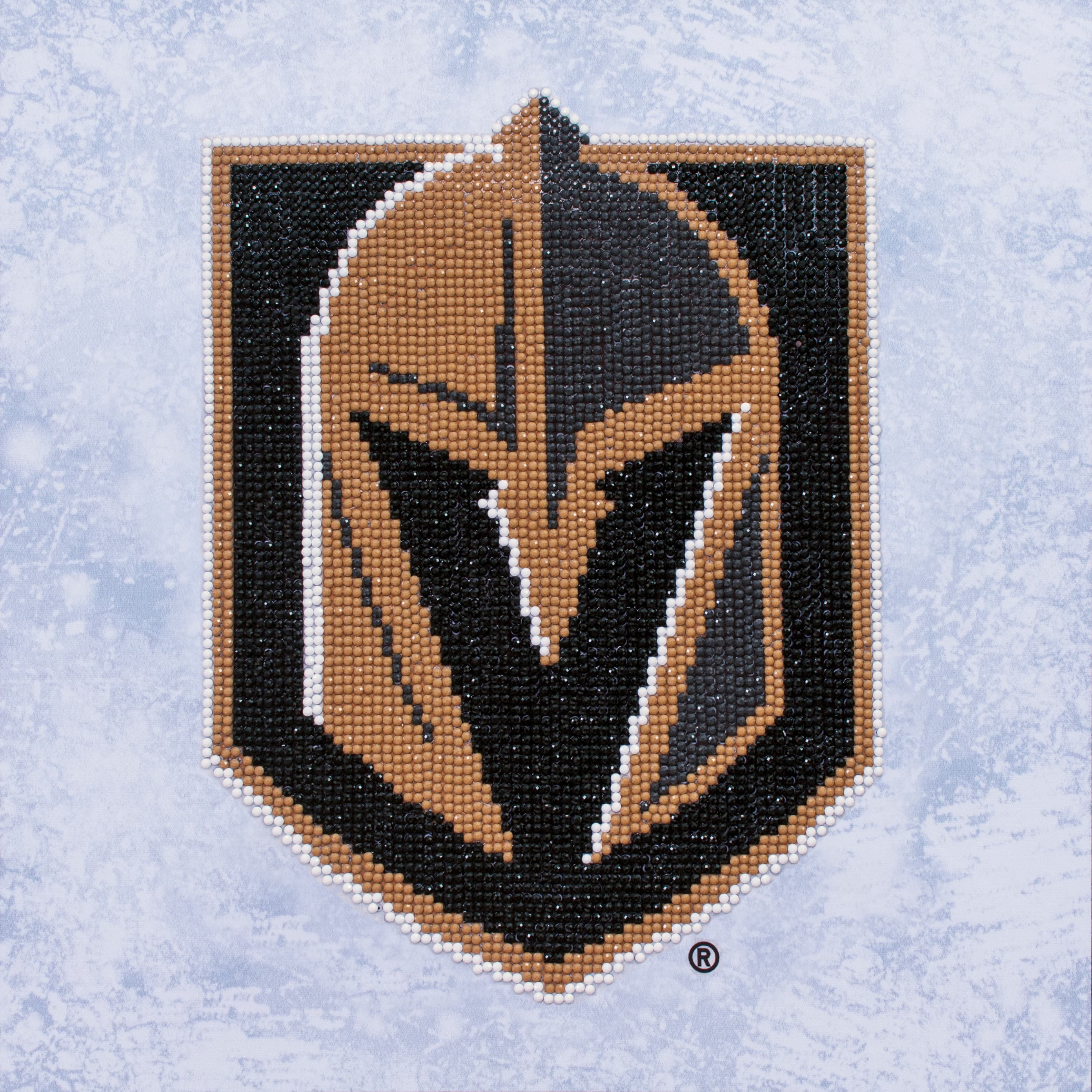 Camelot® Dots NHL Vegas Golden Knights Diamond Painting Kit