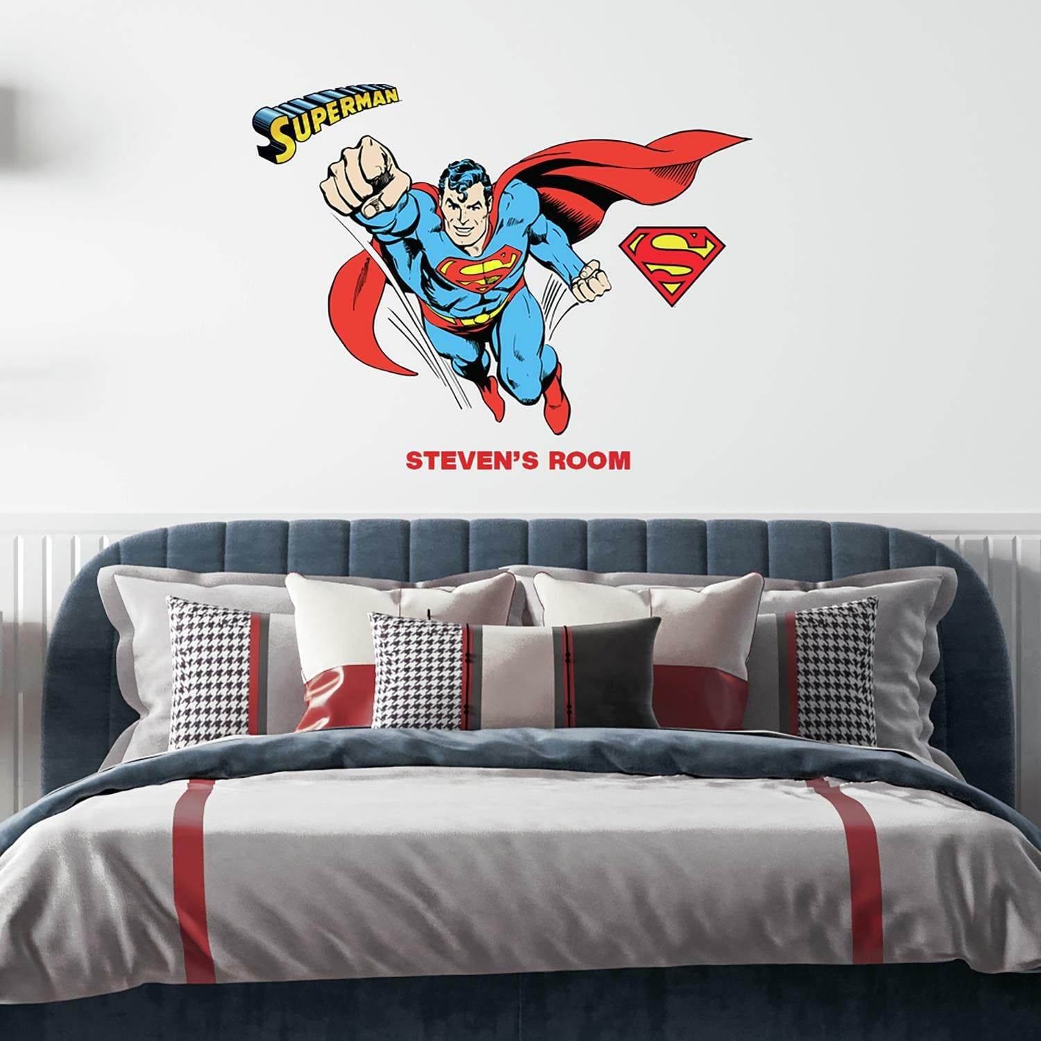 RoomMates Classic Superman Peel & Stick Giant Wall Decals