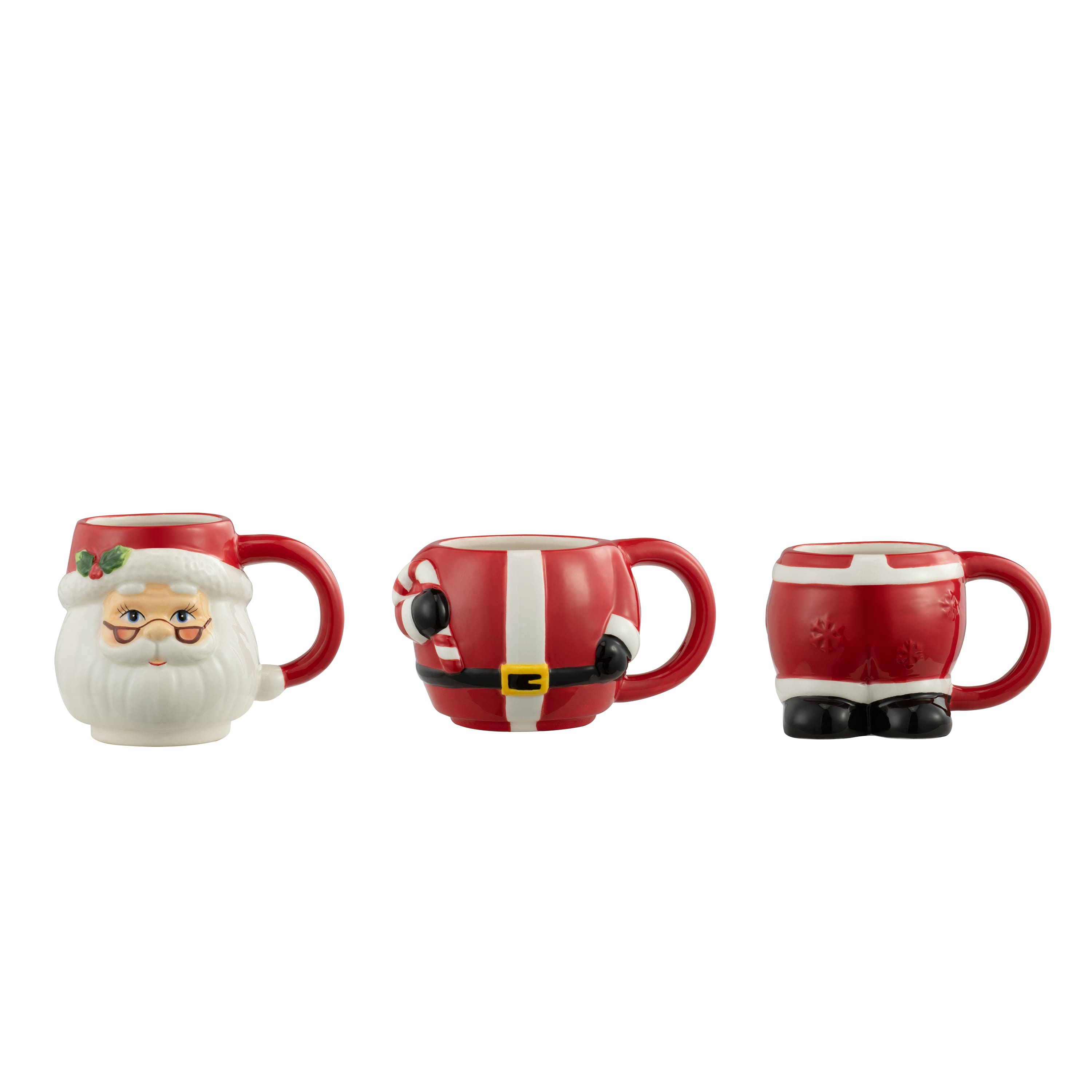 Pcs Christmas Enamel Coffee Mugs Face Mug Set Camping Coffee Mug Bulk 9  Santa