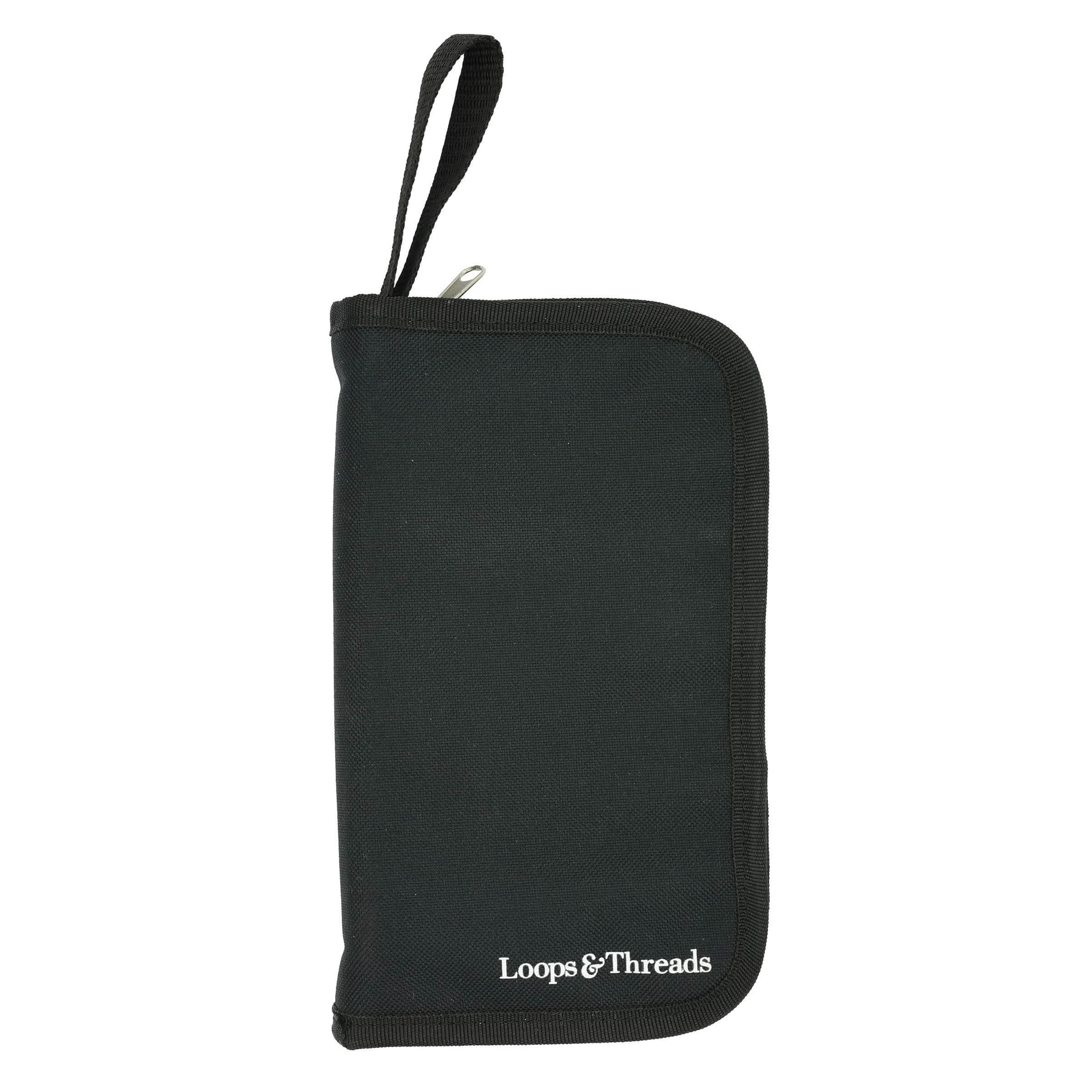 6 Pack: Black Crochet Hook Case by Loops & Threads®