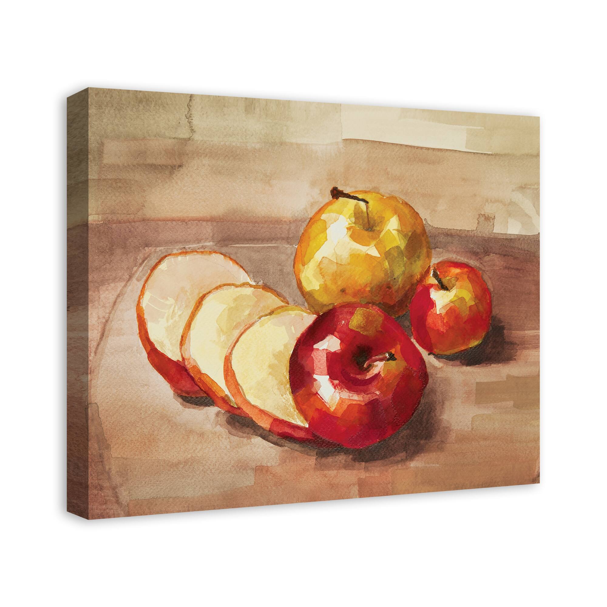Apple Still Life Canvas Wall Art