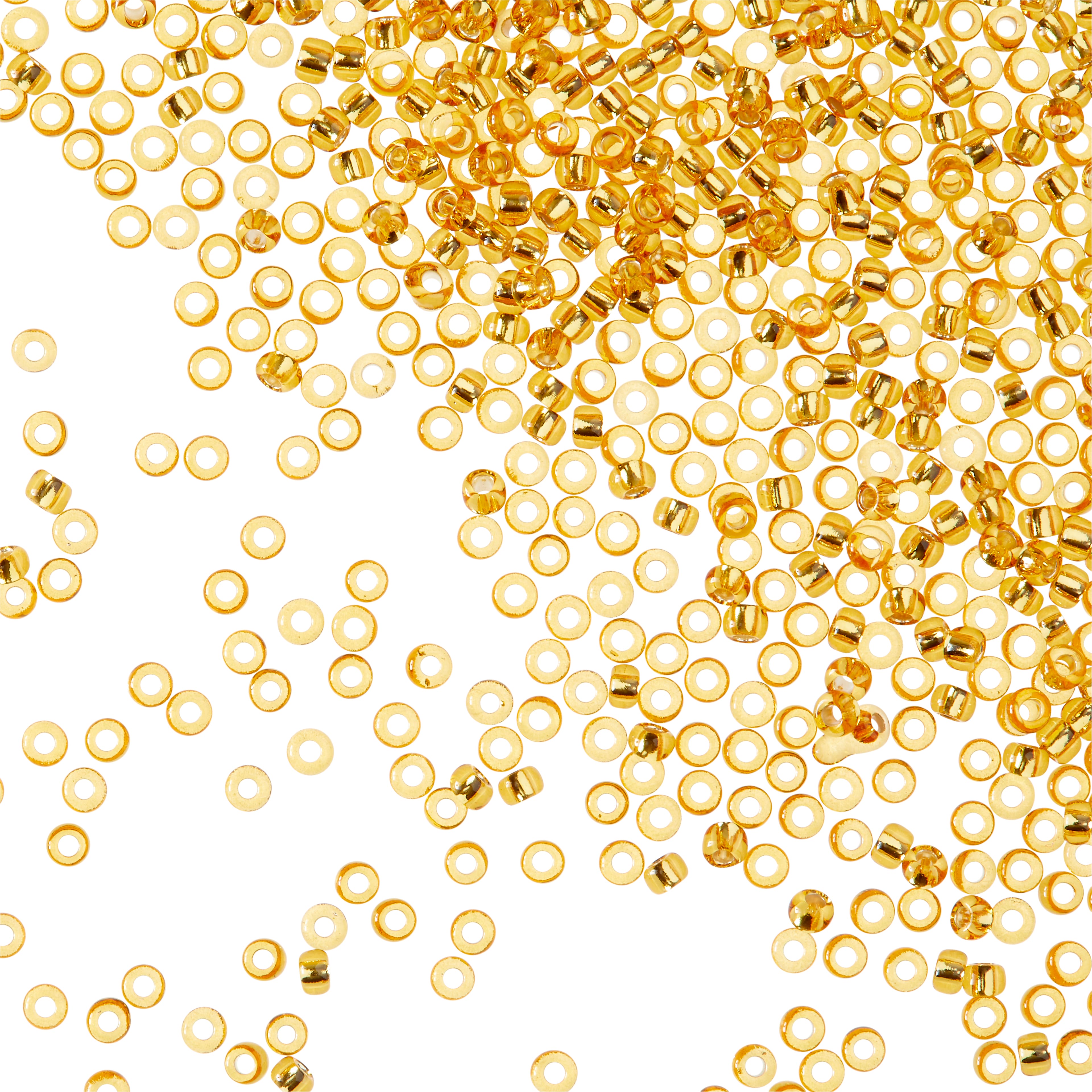 12 Pack: John Bead Transparent Czech Glass Seed Beads, 11/0