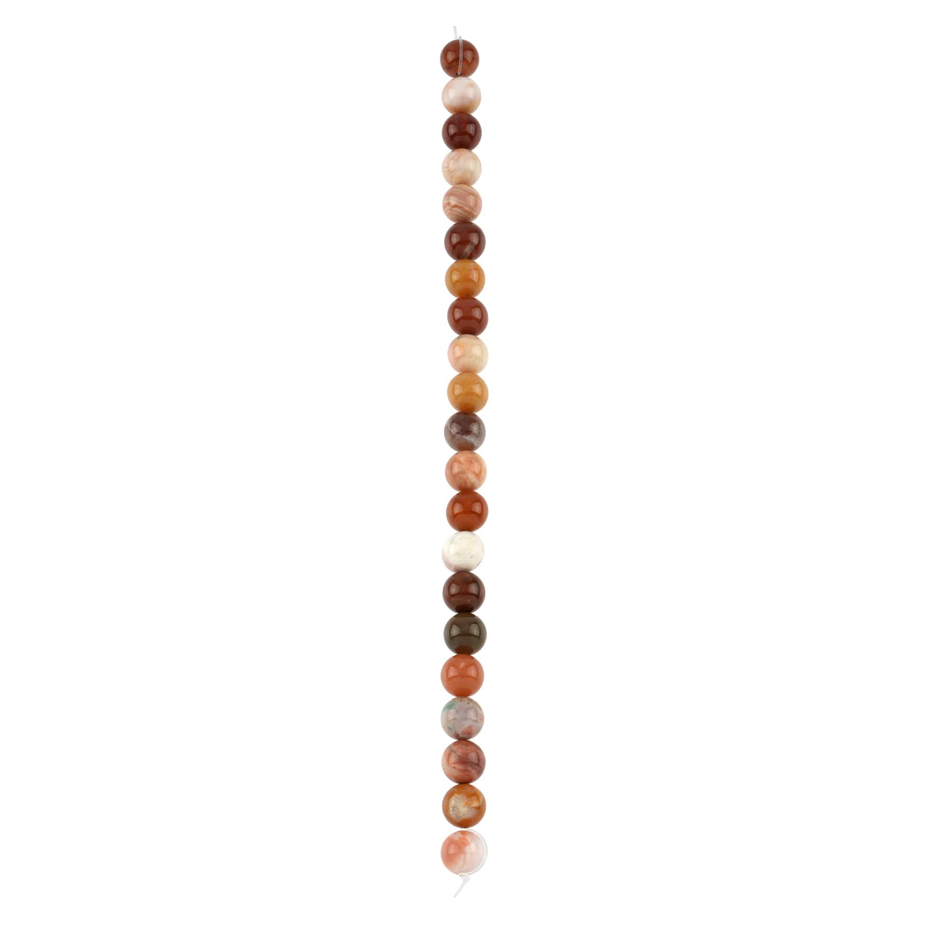 12 Packs: 21 ct. (252 total) Multicolor Wood Round Beads, 8mm by Bead Landing™