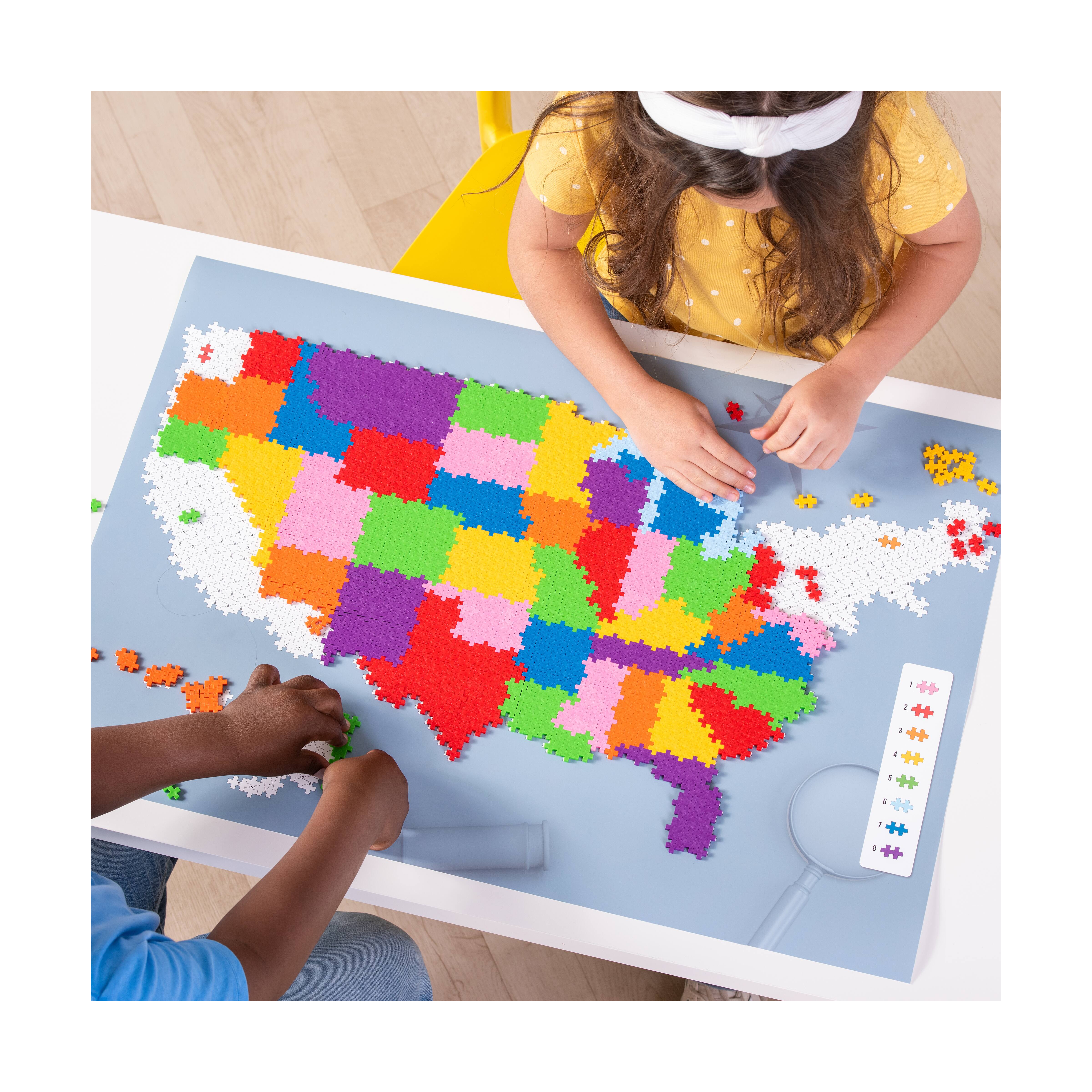 Puzzle By Number - Map of the United States: 1400 Pcs