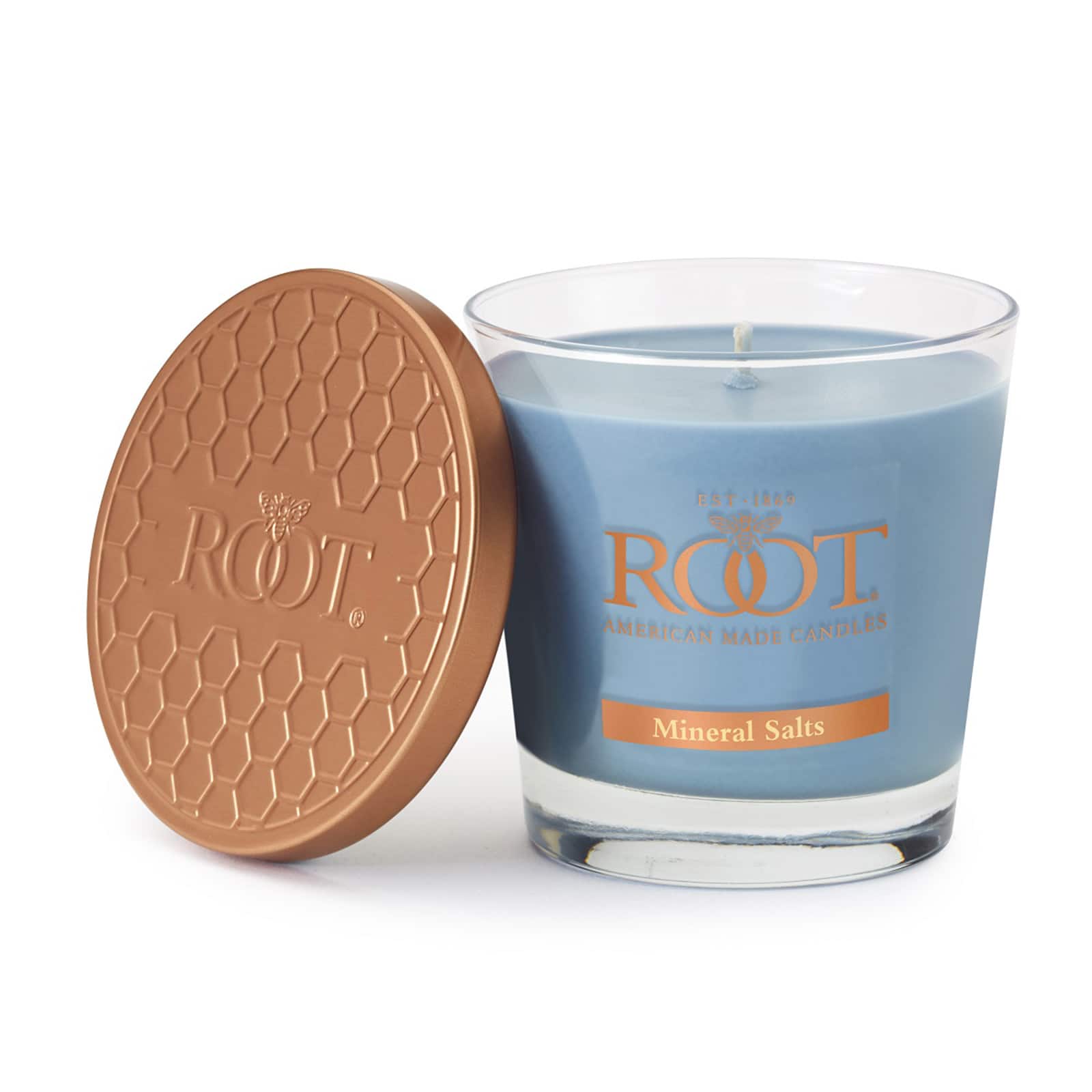 Root Candles 6.3oz. Small Scented Honeycomb Veriglass Jar Candle