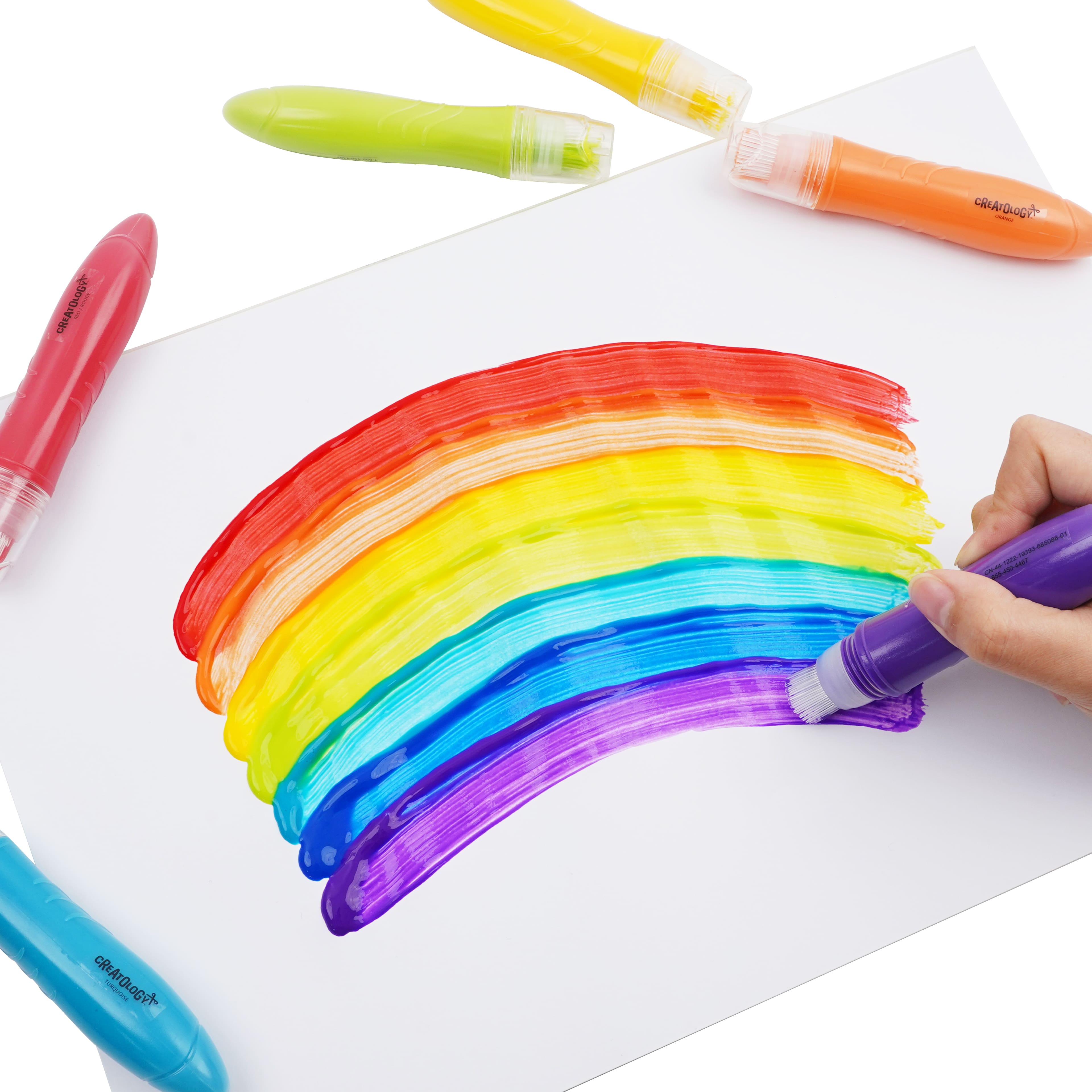 12 Packs: 12 ct. (144 total) Squeezable Paint Brushes by Creatology™