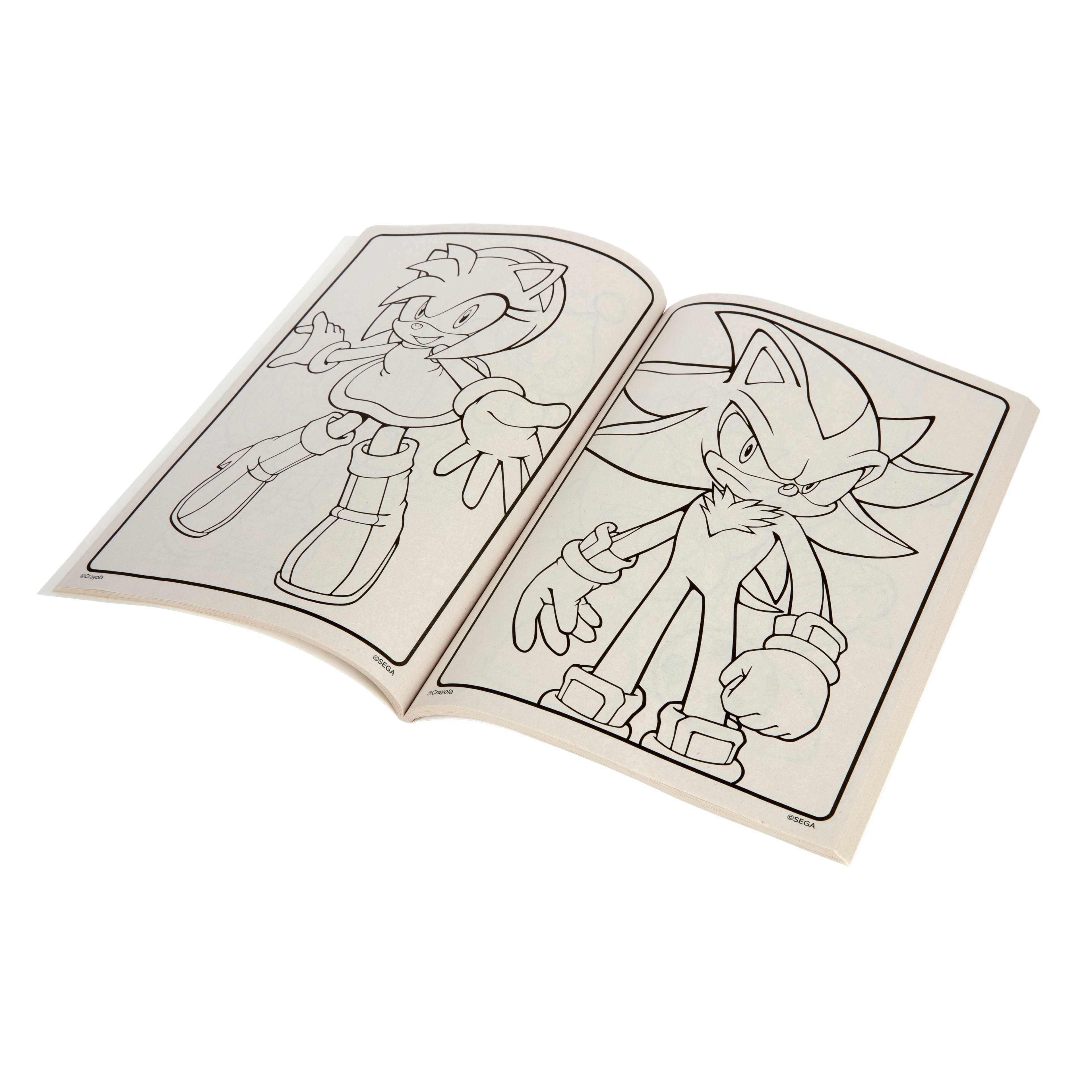 Crayola&#xAE; Sonic the Hedgehog 96-Page Coloring Book