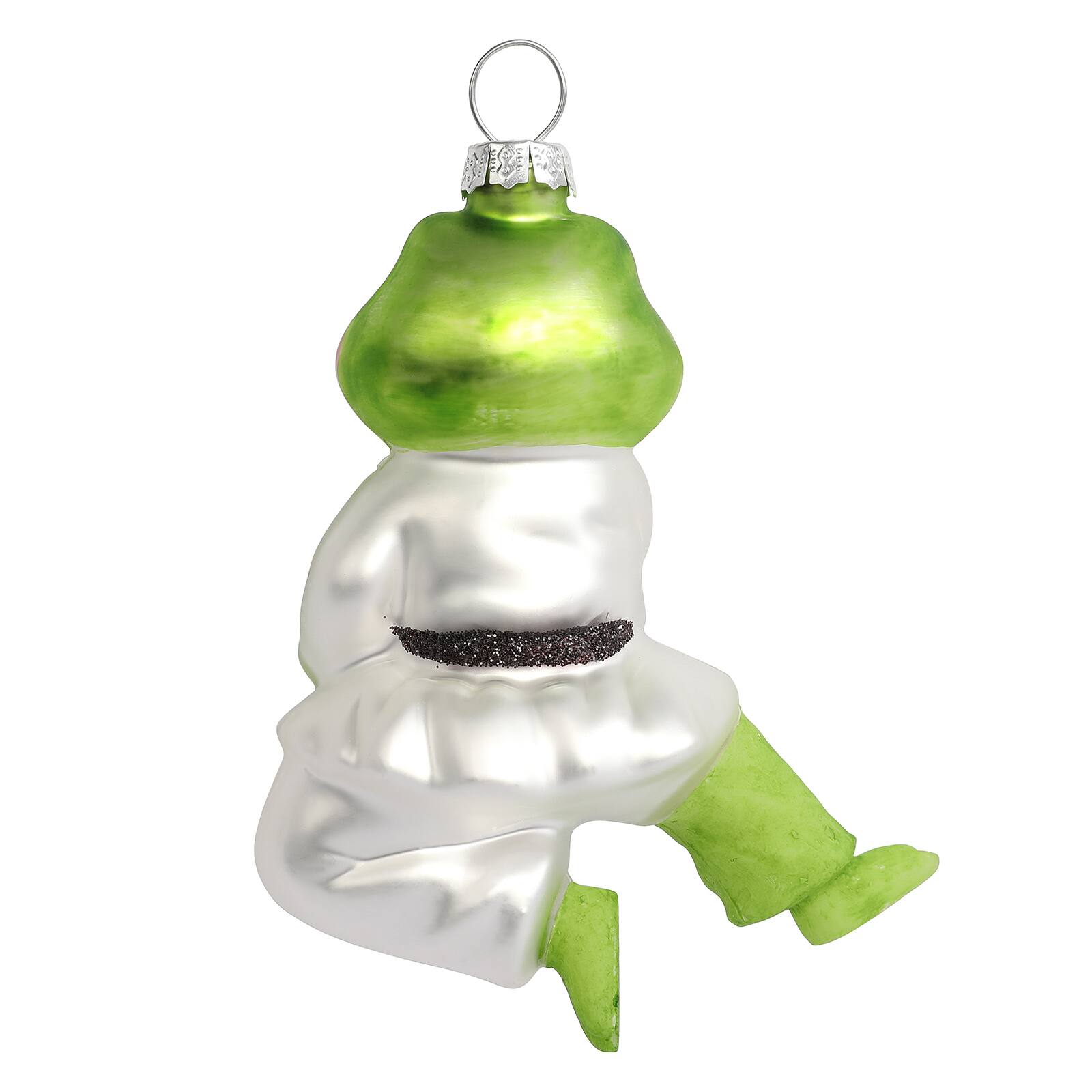 3.75&#x22; Karate Frog Glass Ornament by Ashland&#xAE;