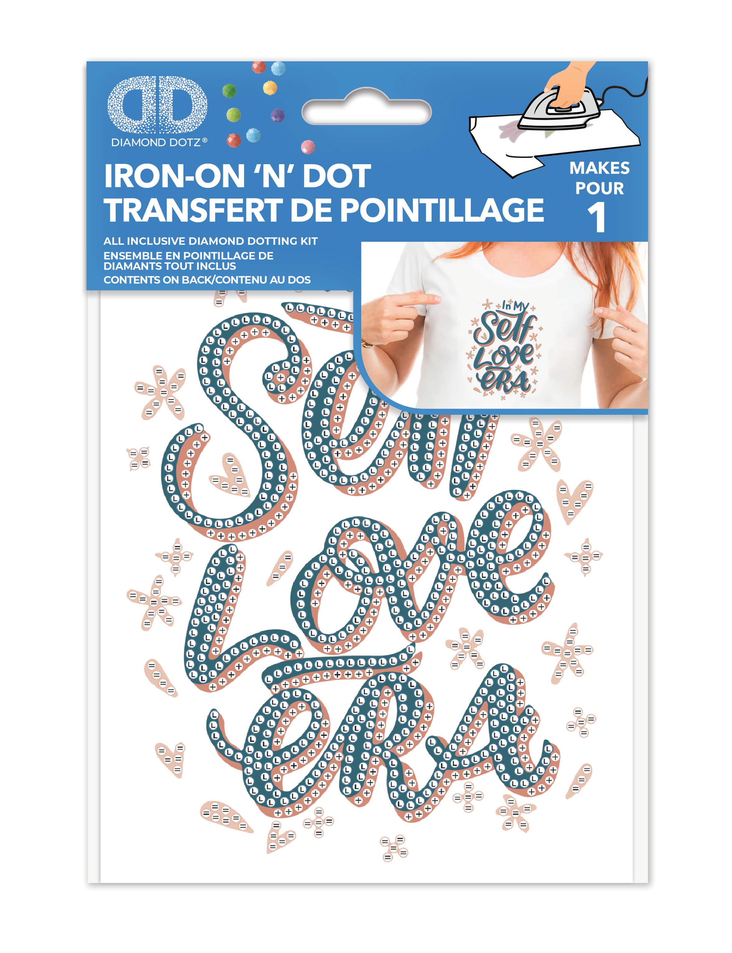 Diamond Dotz® Self Love Era Iron-On 'n' Dot Kit