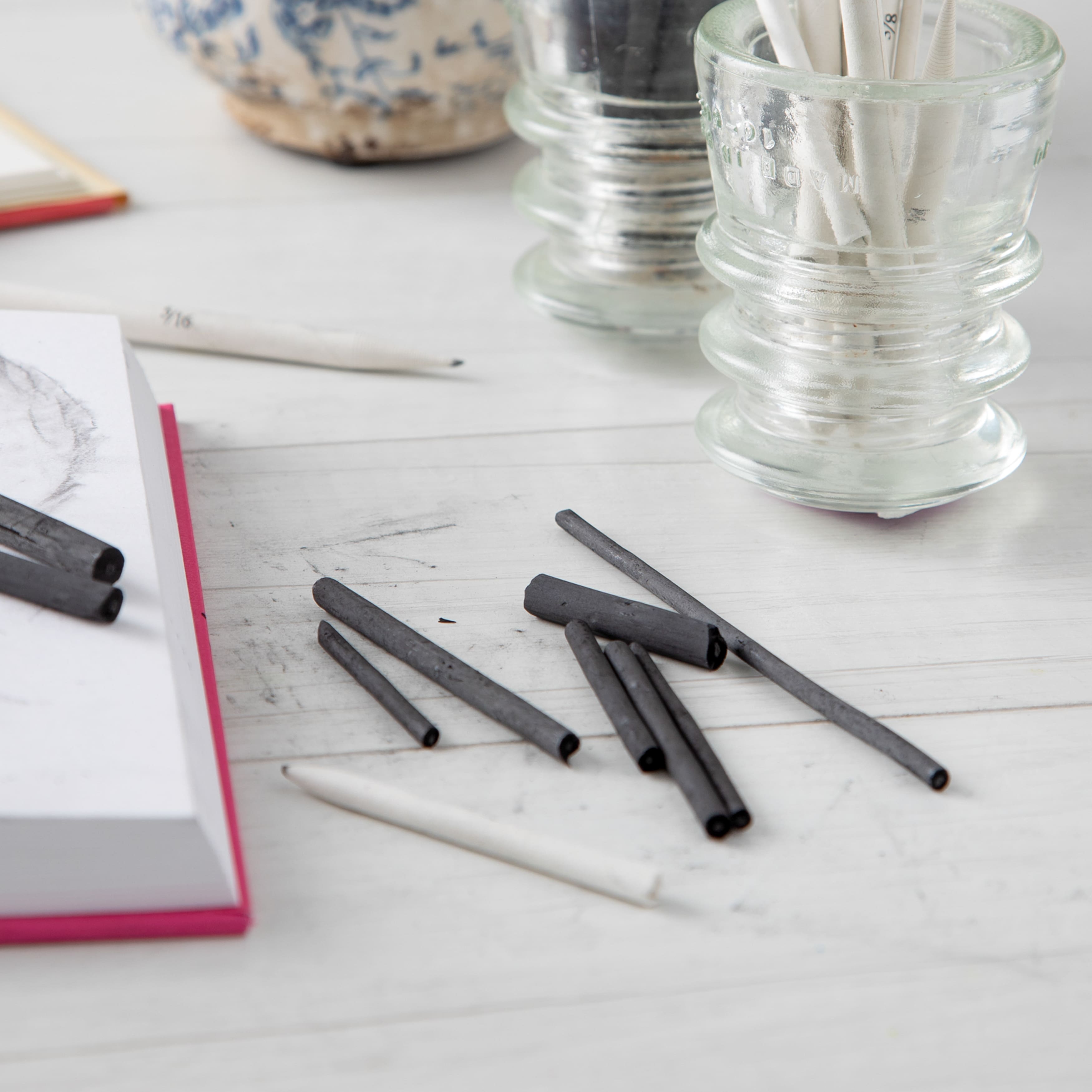 6 Packs: 30 ct. (180 total) Mixed Willow Charcoal by Artist’s Loft™