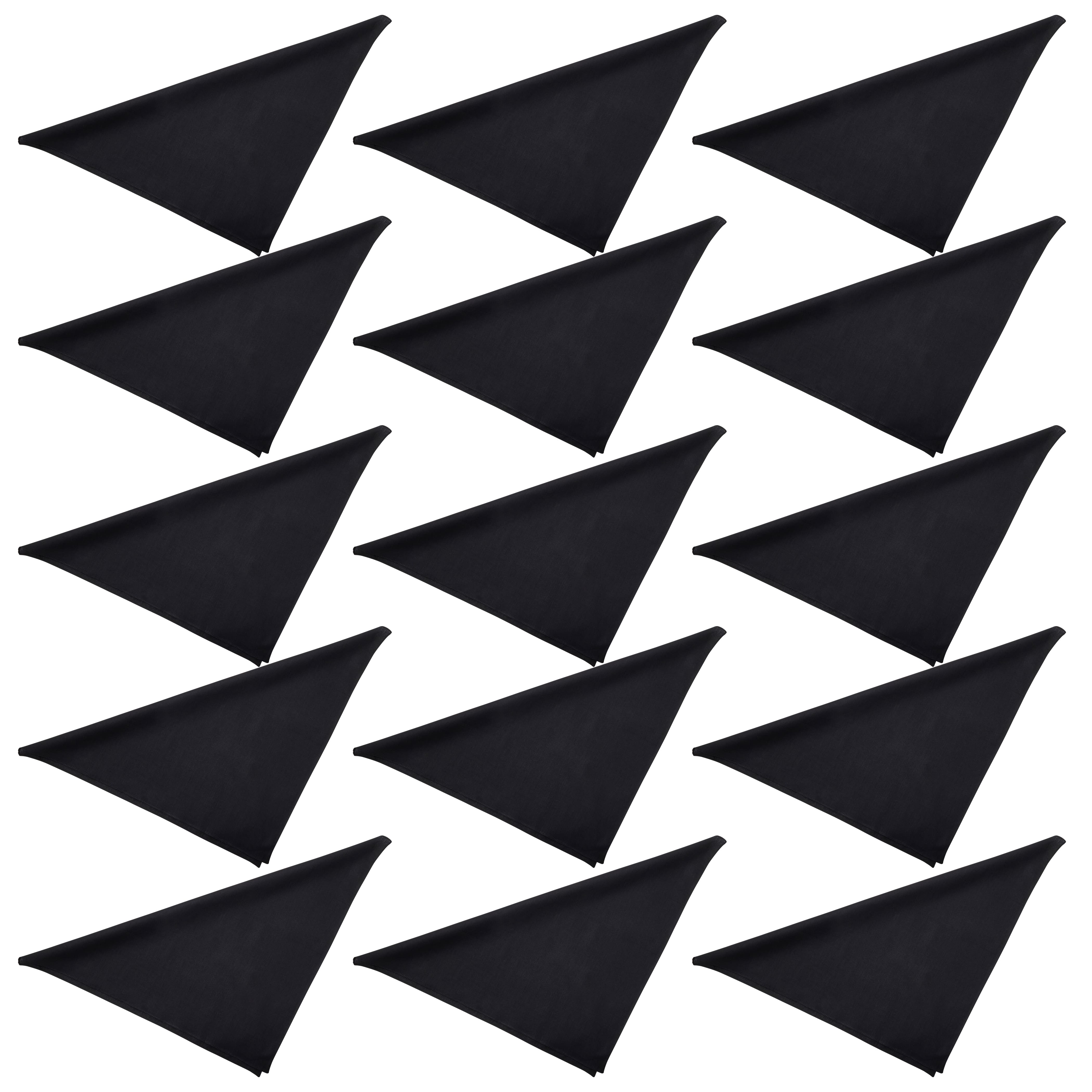 12 Pack: Solid Color Bandana by Make Market®