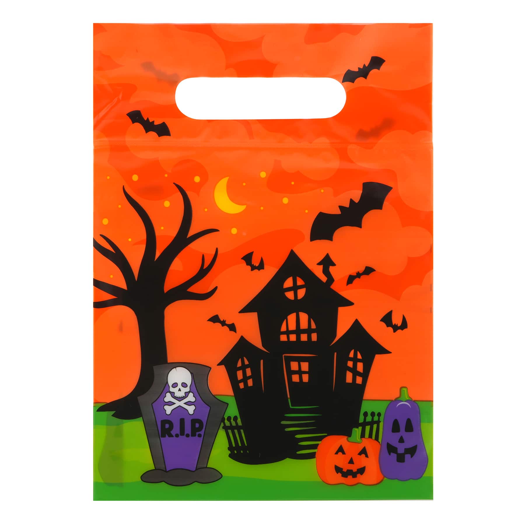 Haunted House Treat Bags with Handles, 12ct. by Makery&#x2122;