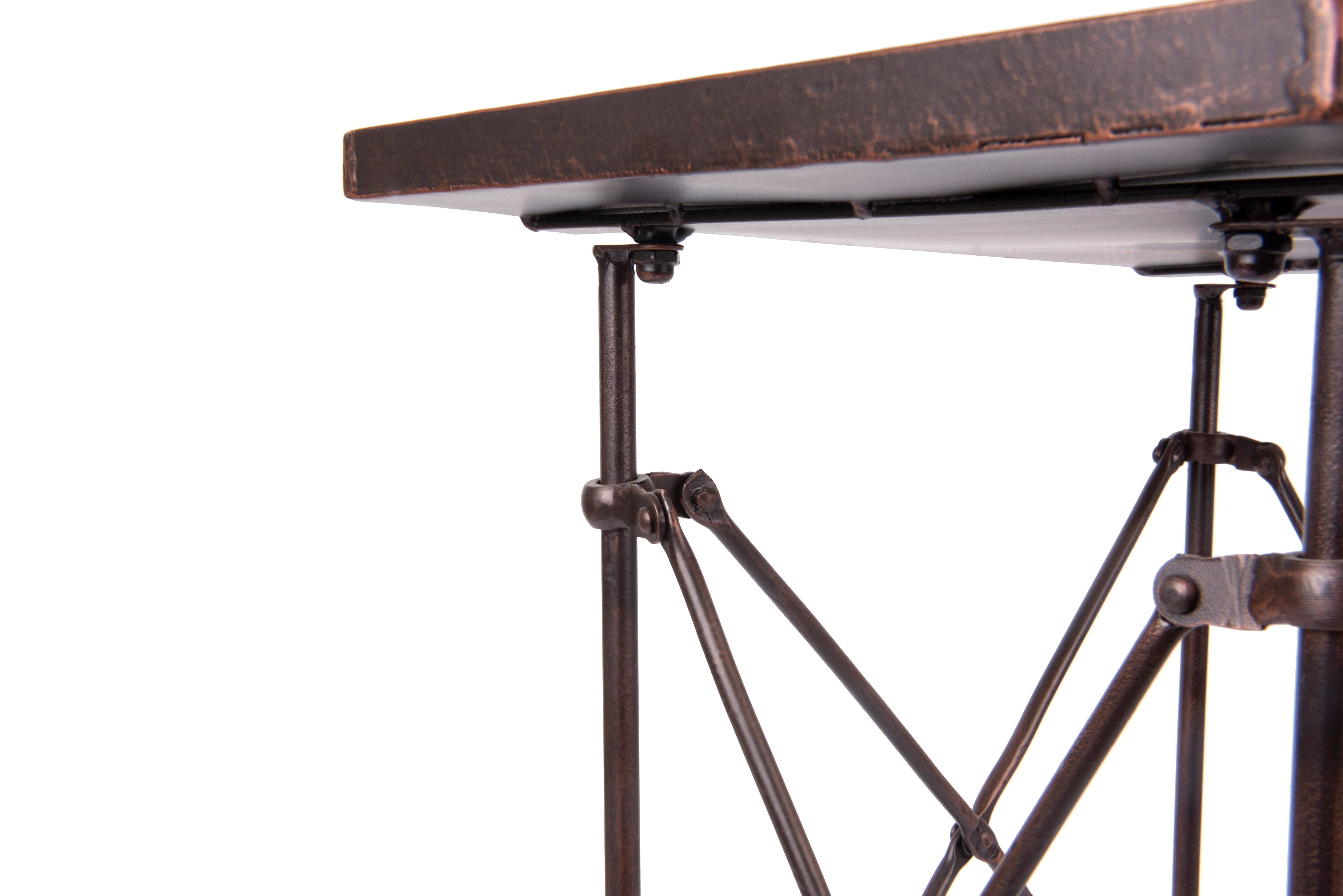 Hello Honey&#xAE; 20&#x22; Metal Rectangle Accent Table