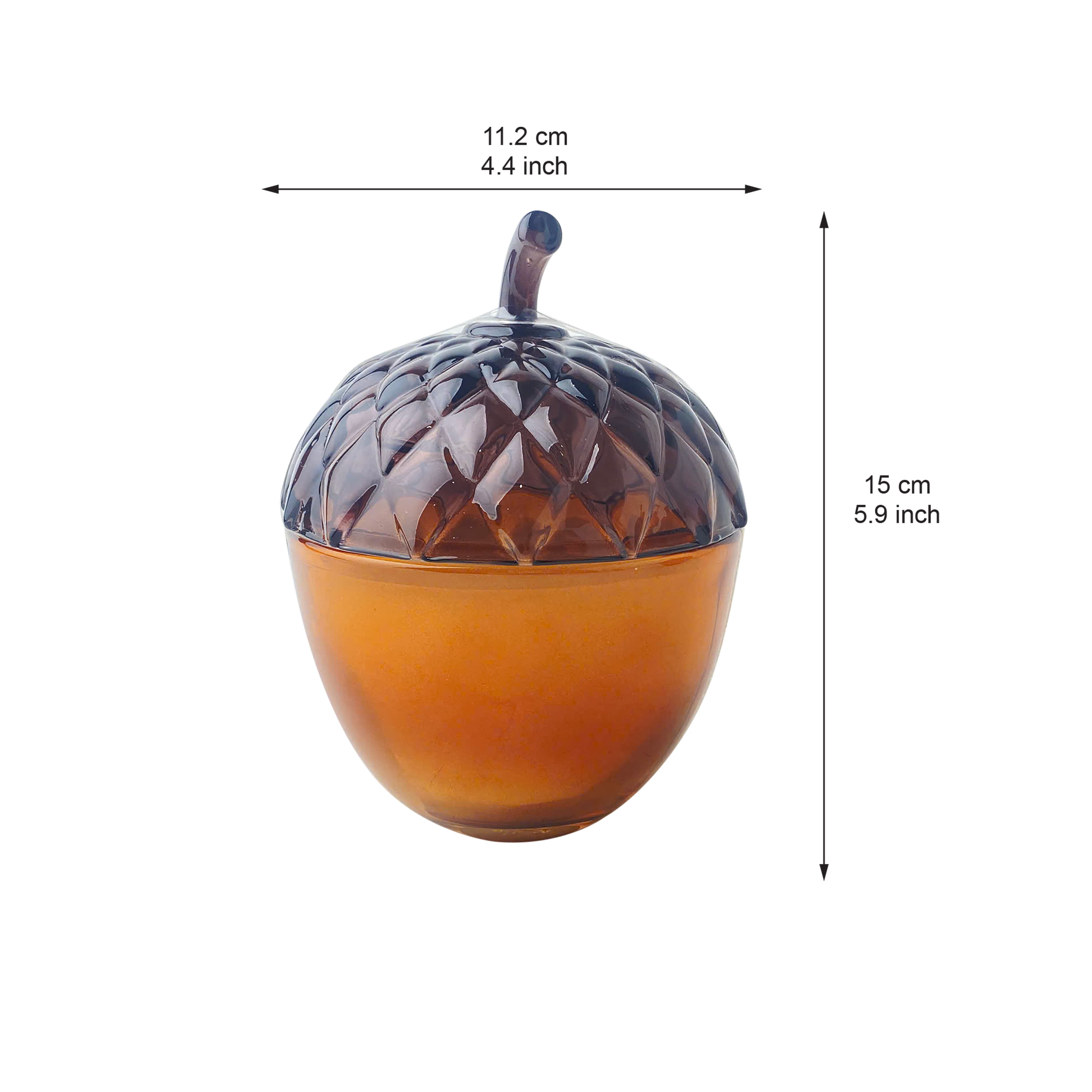 9oz. Scented Glass Acorn Candle by Ashland&#xAE;