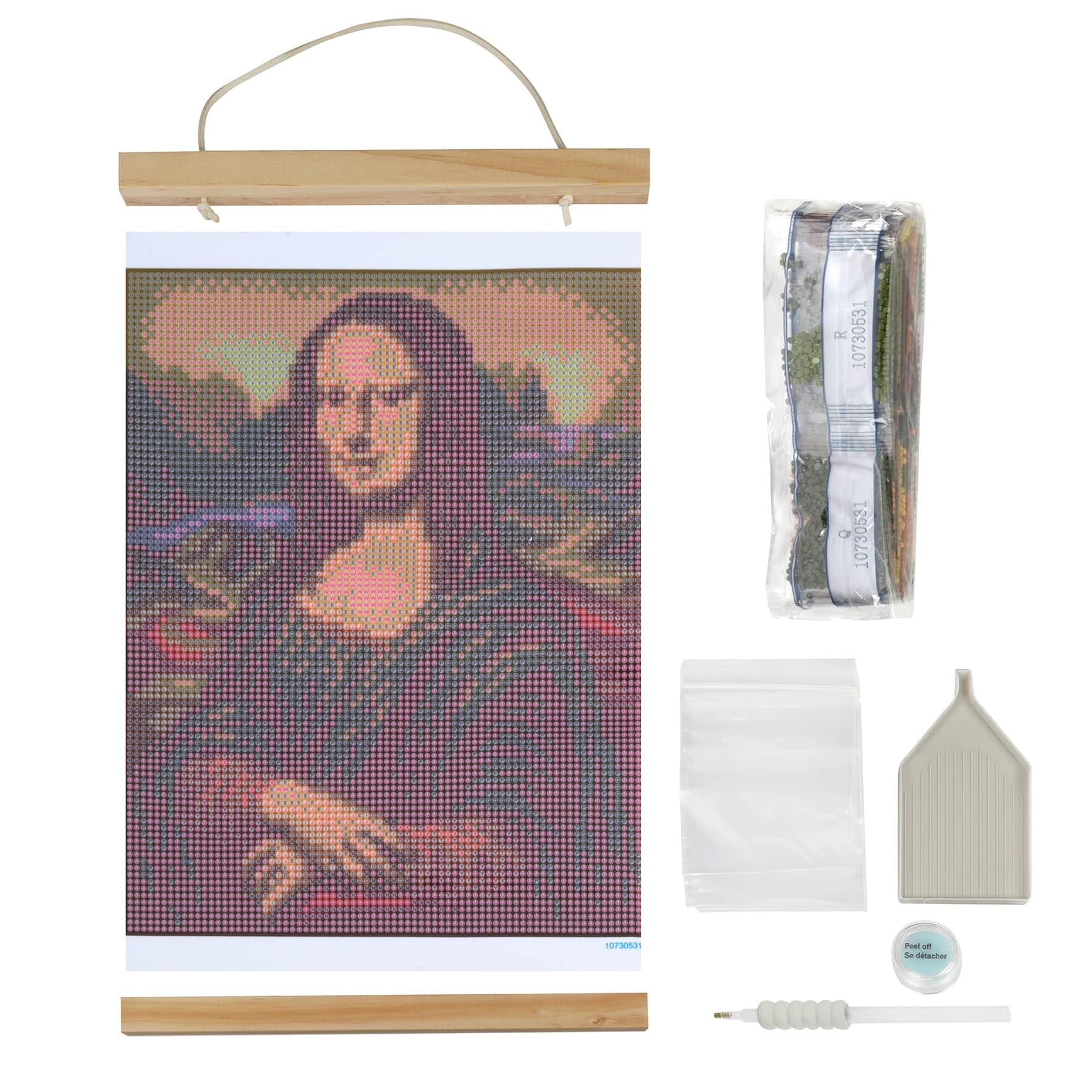 Mona Lisa with Frame Diamond Art Kit by Make Market&#xAE;