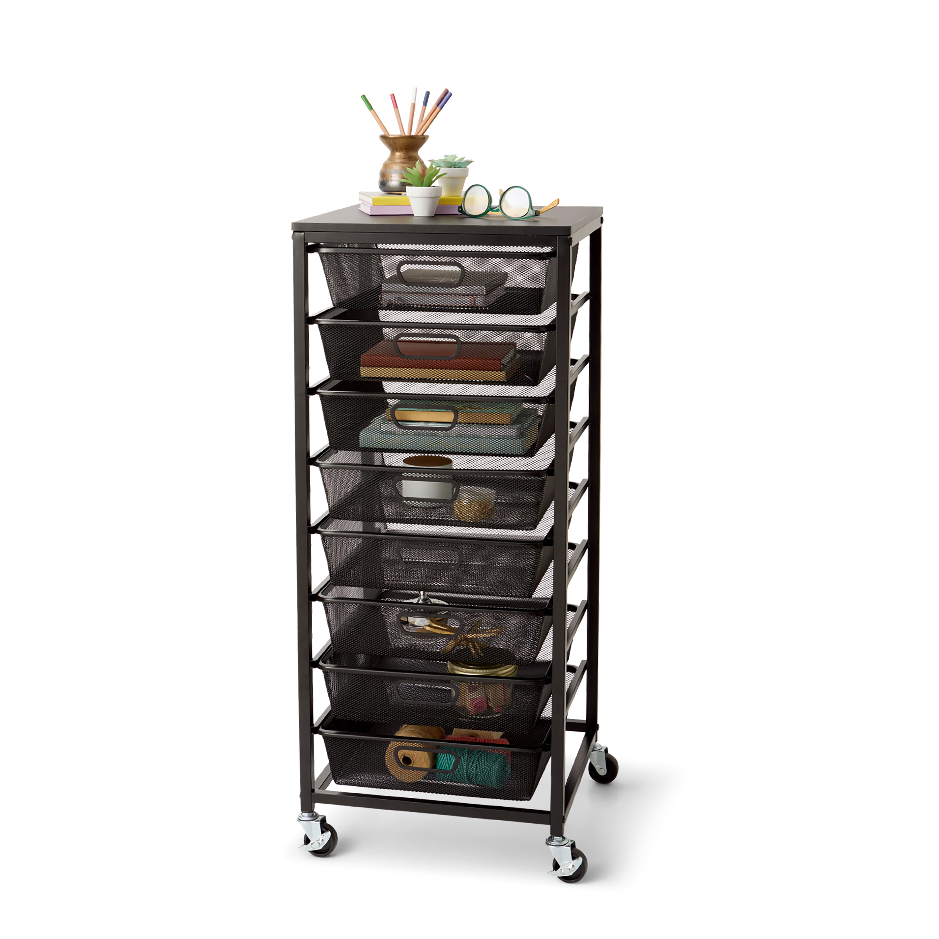 Metro 8-Drawer Rolling Cart by Simply Tidy