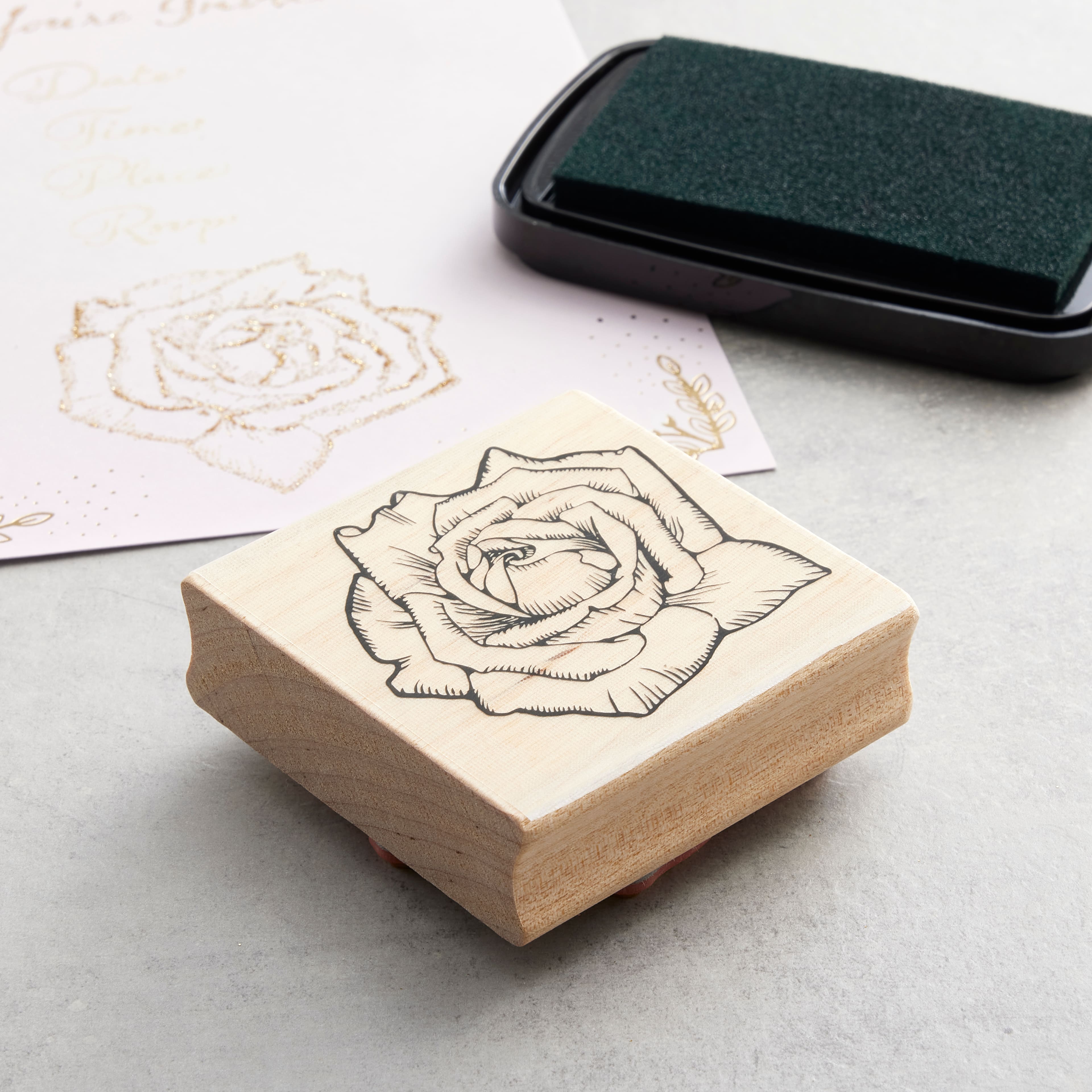 Rose Wood Stamp by Recollections&#x2122;