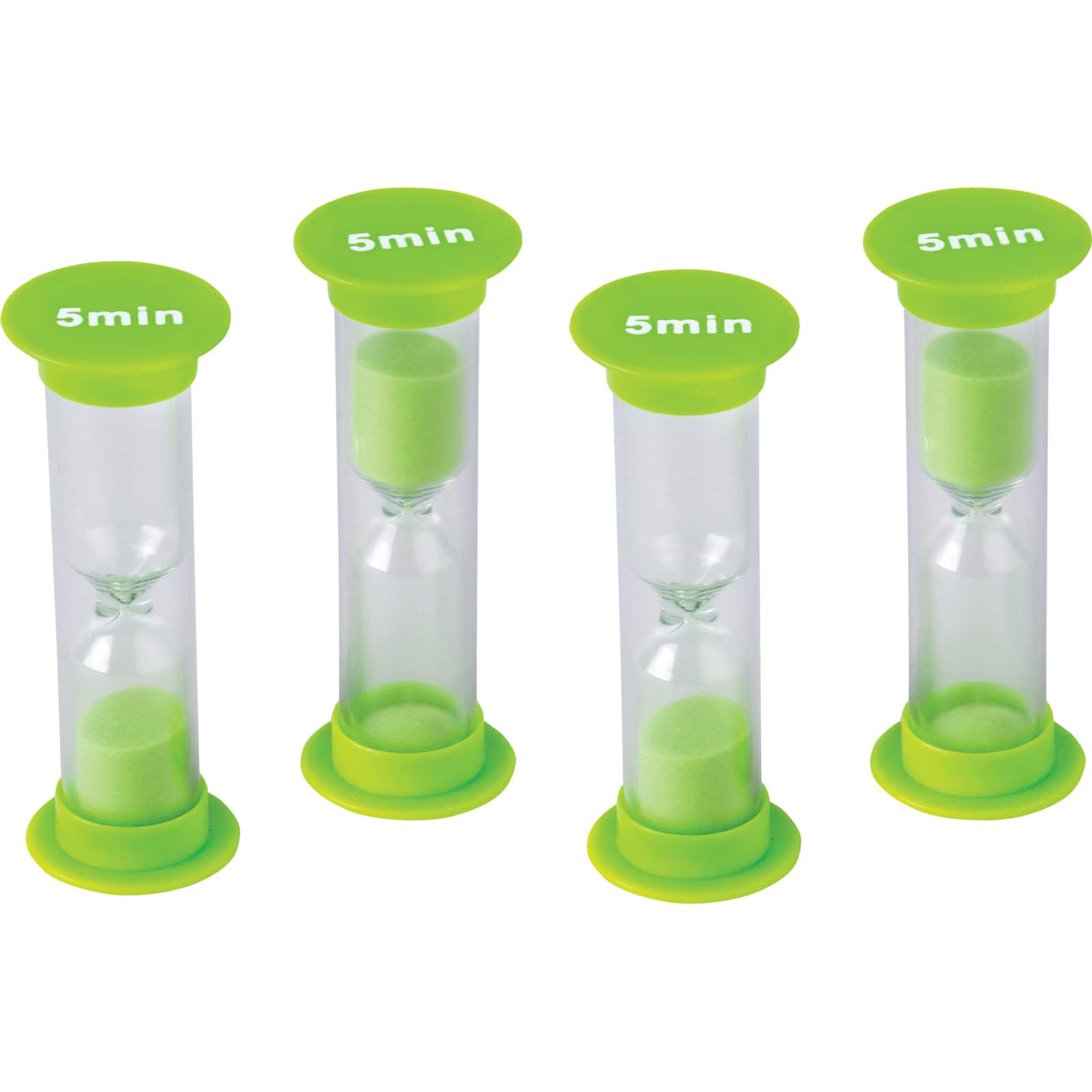 Teacher Created Resources Mini 5 Minute Sand Timers, 6 packs of 4